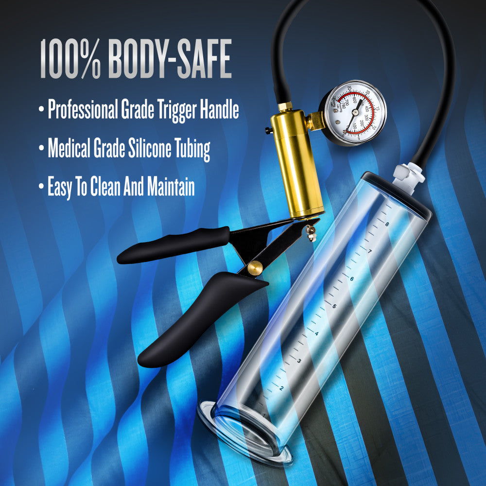 Performance By Blush® | VX6 Vacuum With Brass Pistol & Pressure Gauge Clear Pump、mySite、bottomscart