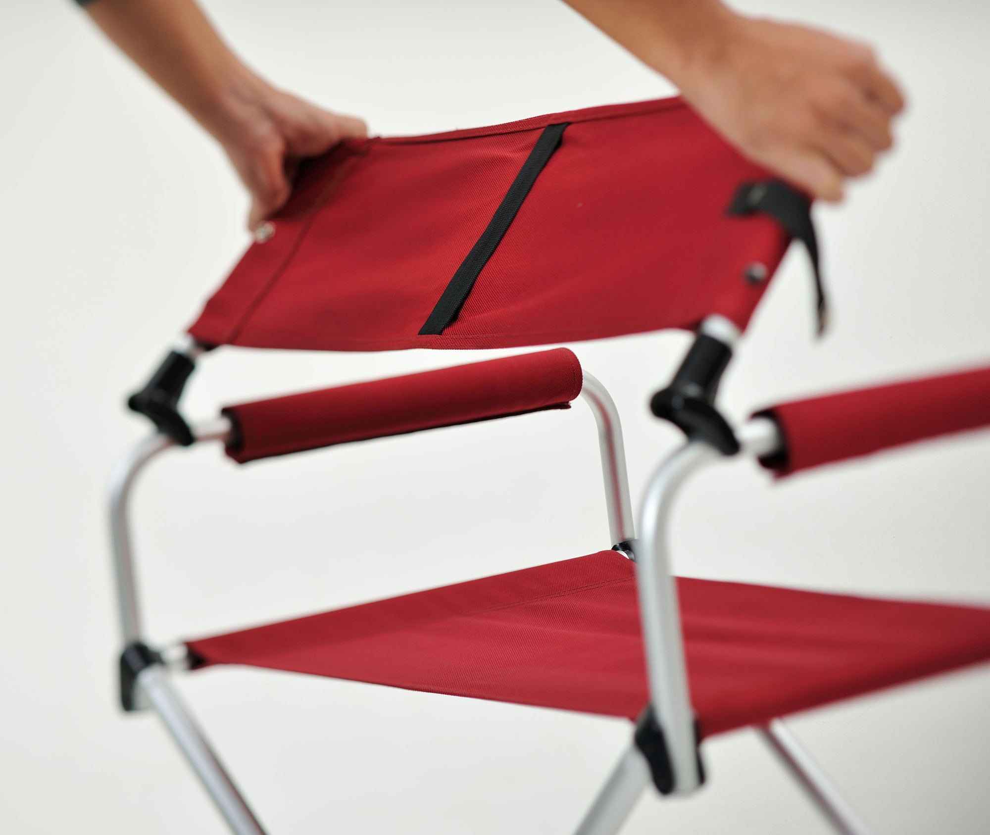 Folding Wide Chair - Red、mySite、topwebapps