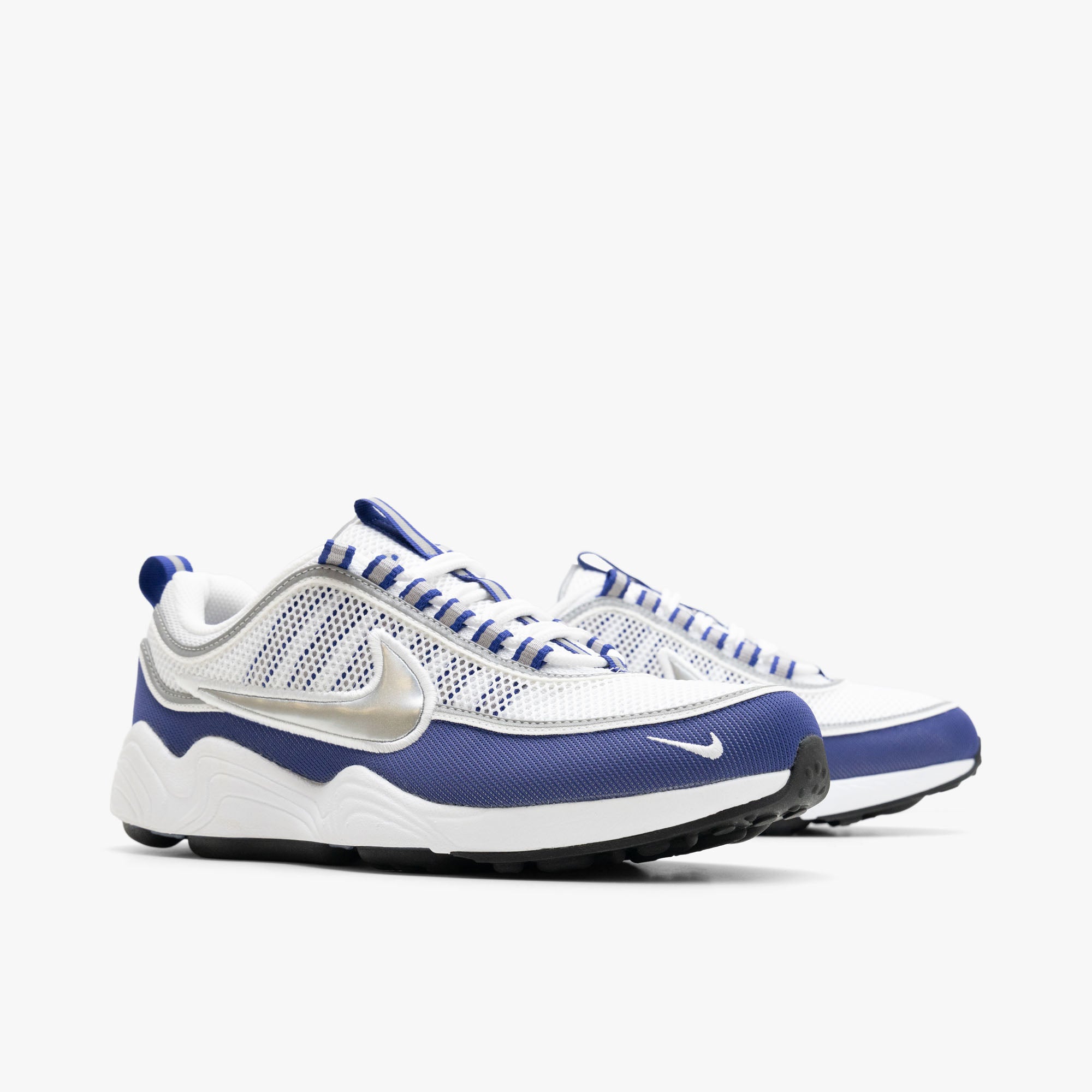  Nike Air Zoom Spiridon SP White / Metallic Silver - Light Concord、mySite、merchandisen