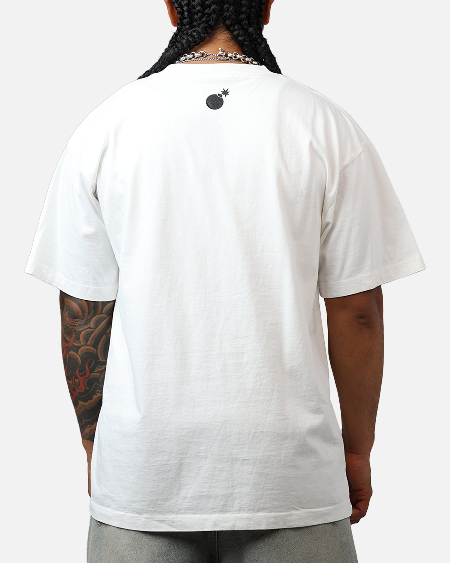 The Hundreds Y2K Bar Logo T-Shirt Light Blue、mySite、zt4zffjzw