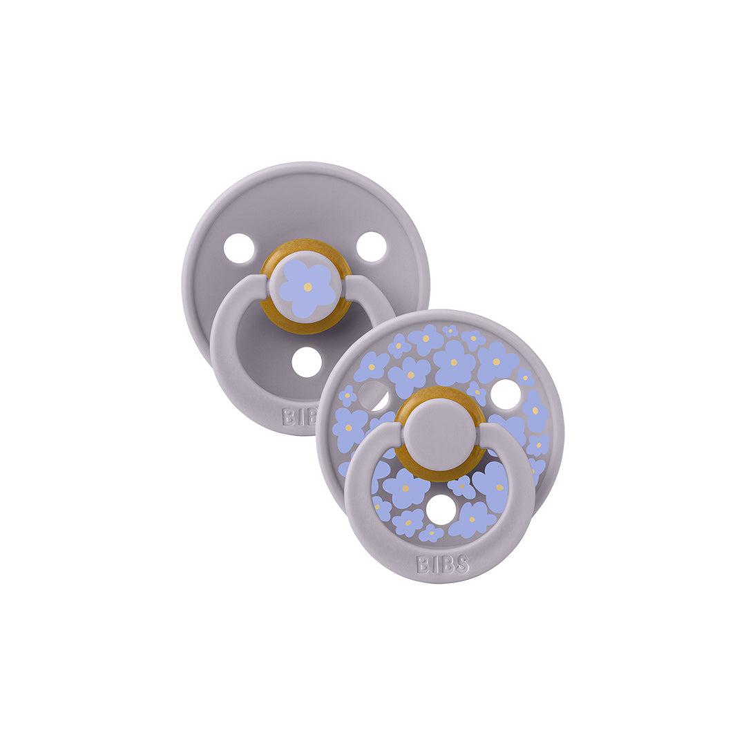  BIBS Studio Latex Pacifier - 2 Pack - Fossil Grey Mix - Jasmine、mySite、merchandisen