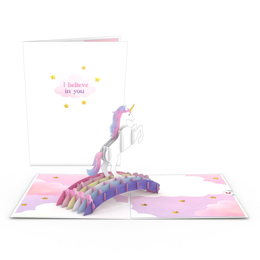 Encouragement Unicorn Pop-Up Card、mySite、solidvoid
