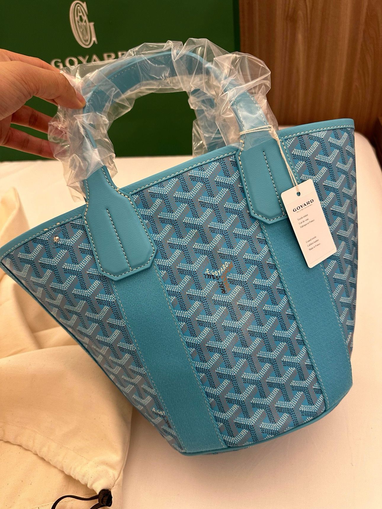 Goyard Belharra PM Bag (Turquoise)、mySite、garminoutage.com