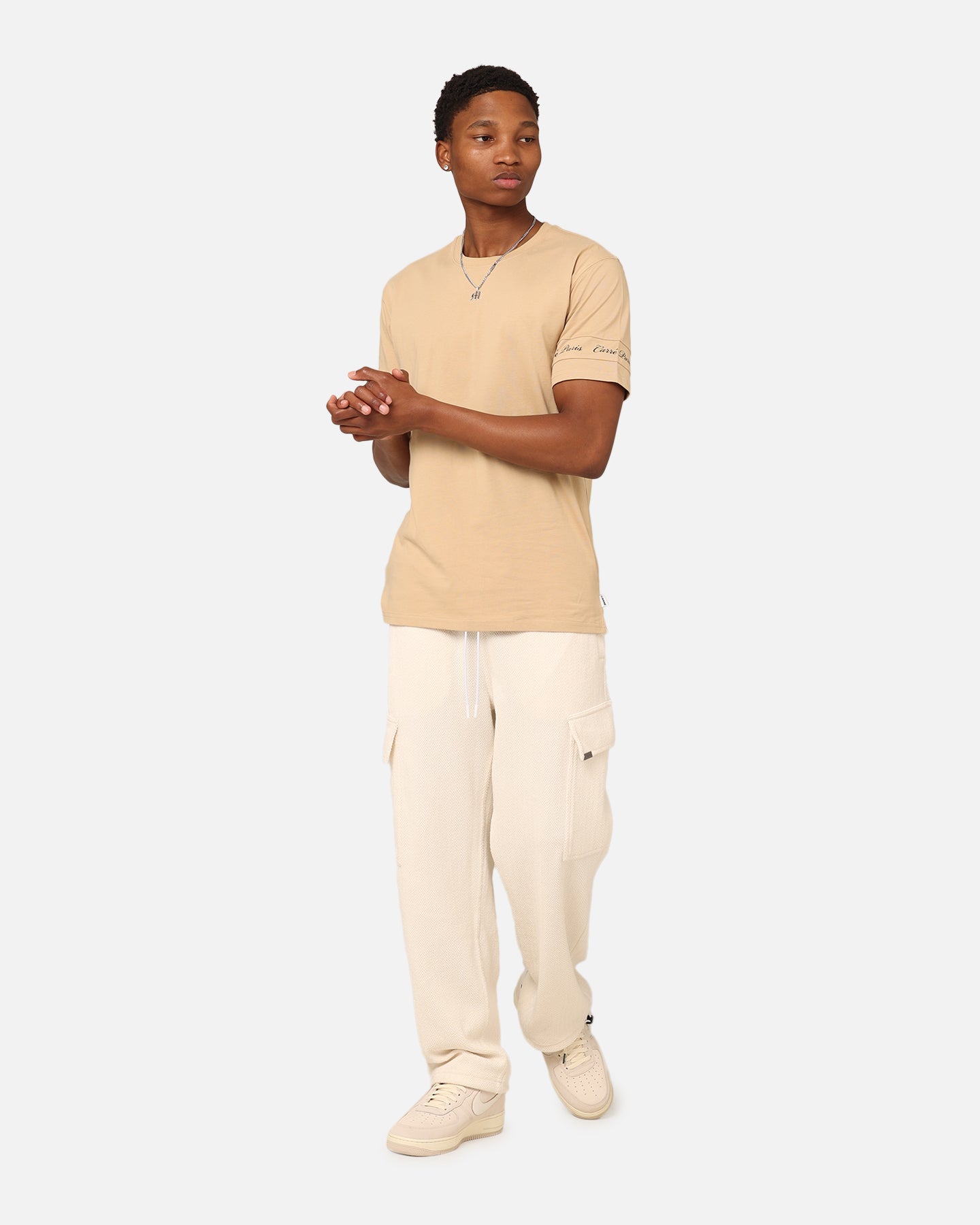 Carre La Manche 2.0 T-Shirt Stone、mySite、zt4zffjzw