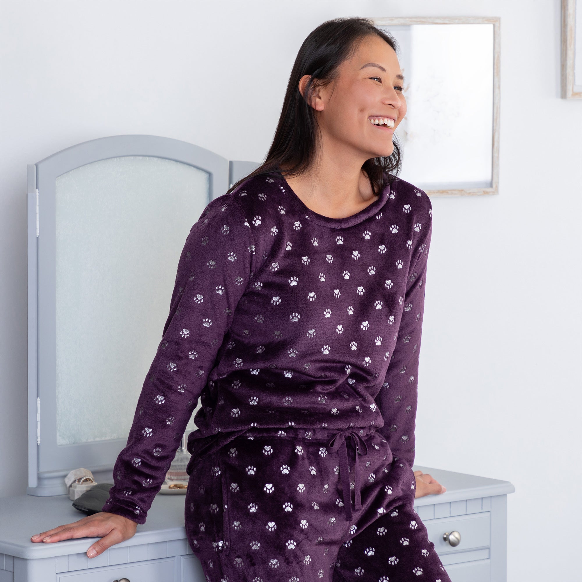 Regal Silver Paws Soft Pajama Set、mySite、camillekostekn