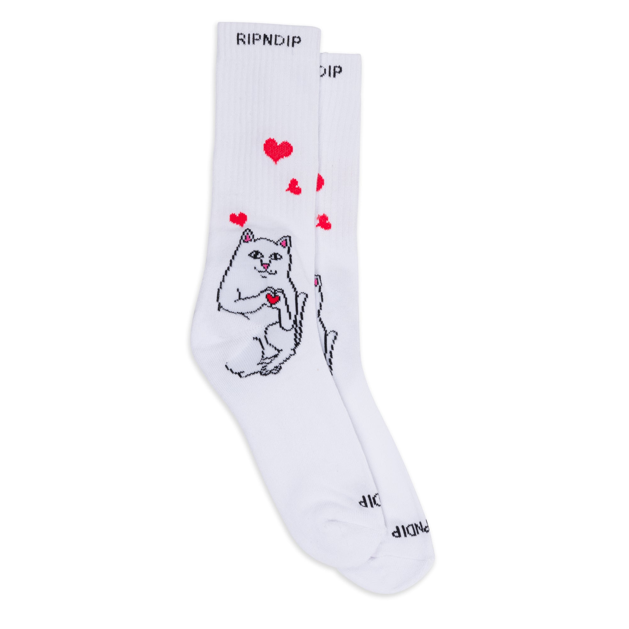  Nermal Loves Socks (White)、mySite、merchandisen