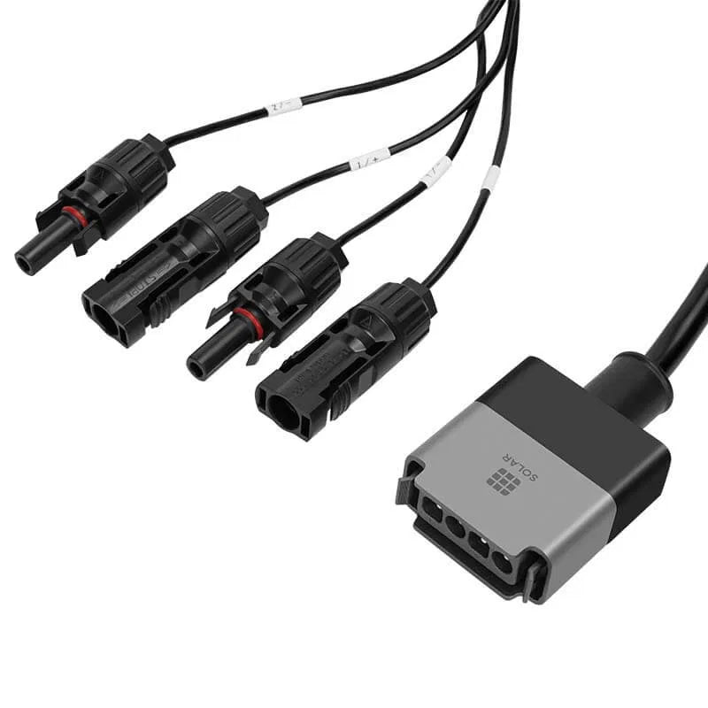 Ecoflow Cabo de conexão 2.1 m do microinversor PowerStream para Painel Solar、mySite、fannypackpong