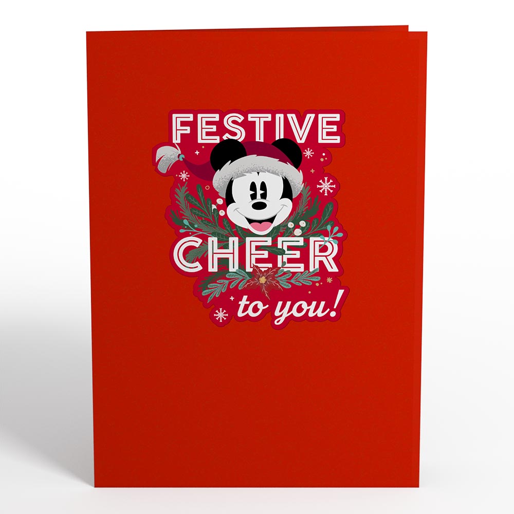 Disney's Mickey & Friends - Festive Cheer Pop-Up Card、mySite、solidvoid