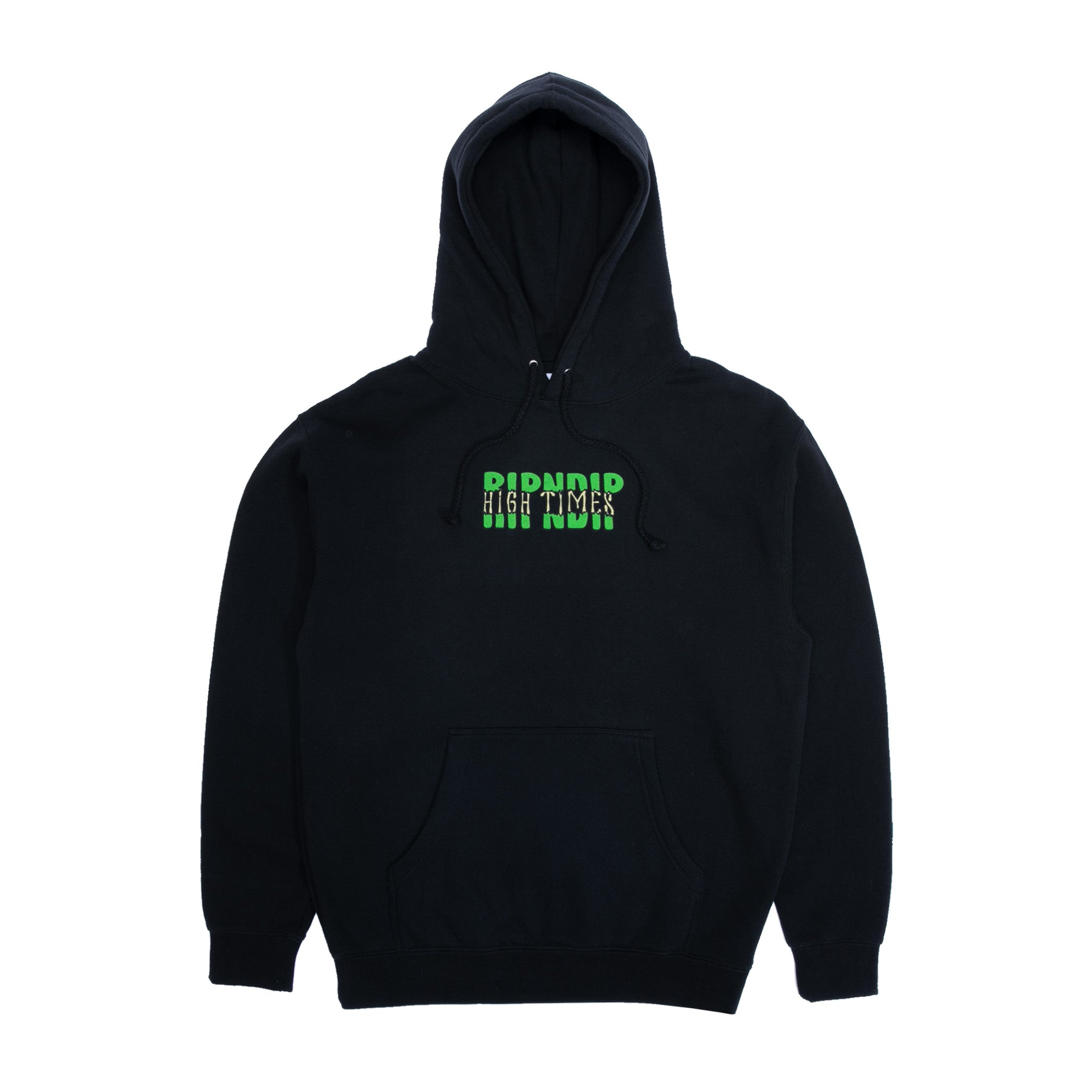  Ripndip x High Times Hoodie (Black)、mySite、merchandisen