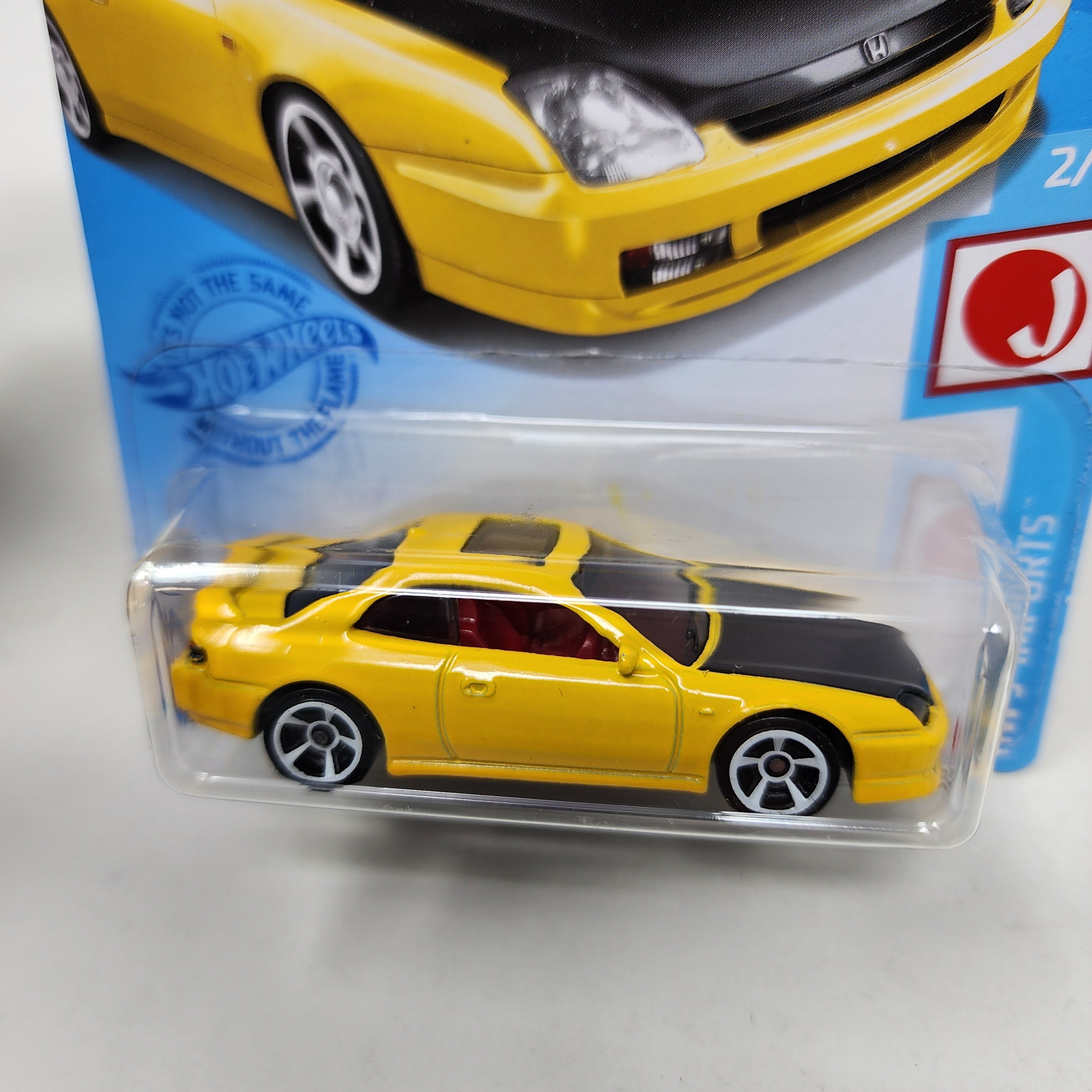 '98 Honda Prelude #125 * Yellow * 2021 Hot Wheels、mySite、hgirdovlk