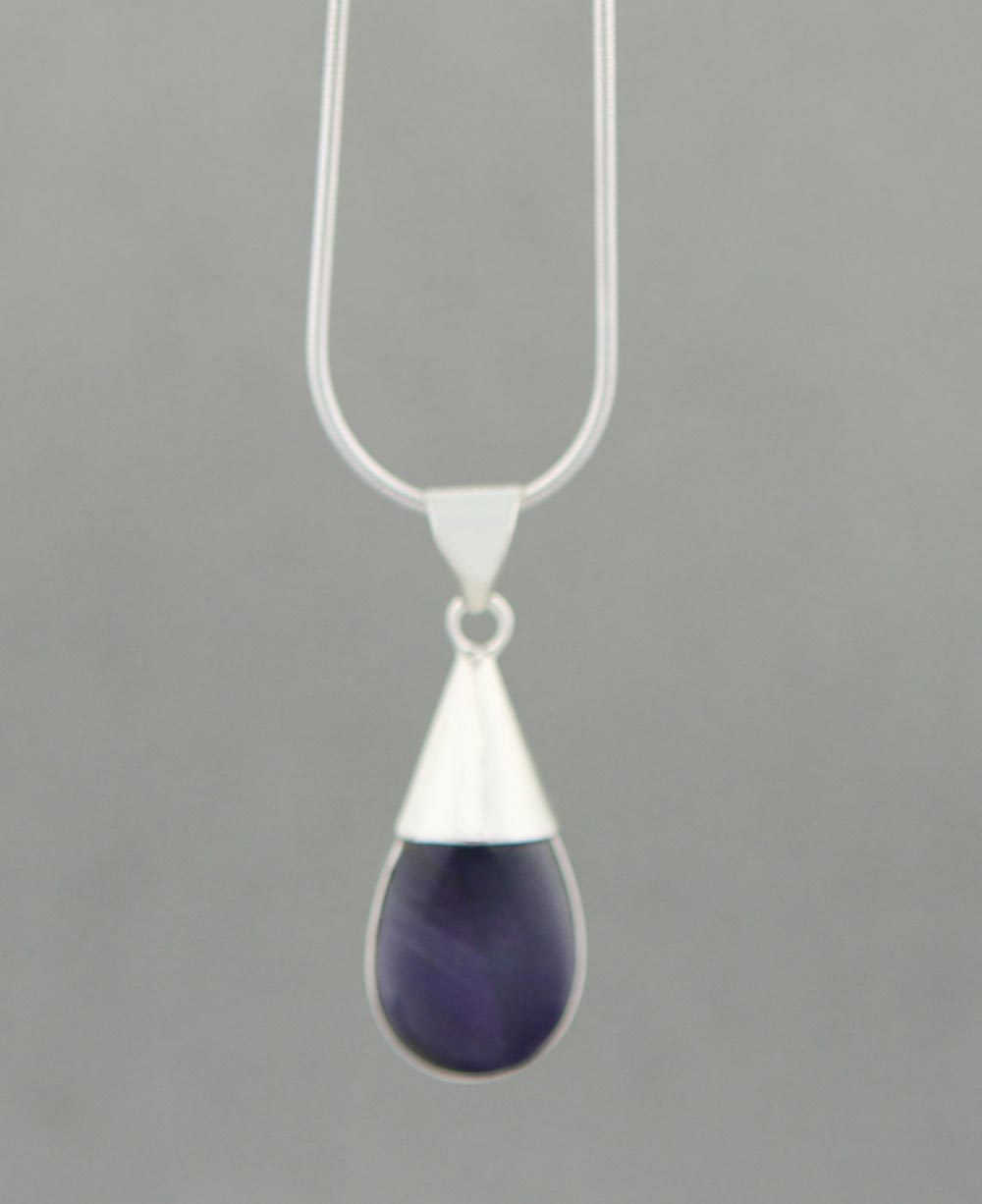 Truth and Tranquility Gemstone Pendant, Amazonite and Amethyst、mySite、topwebapps