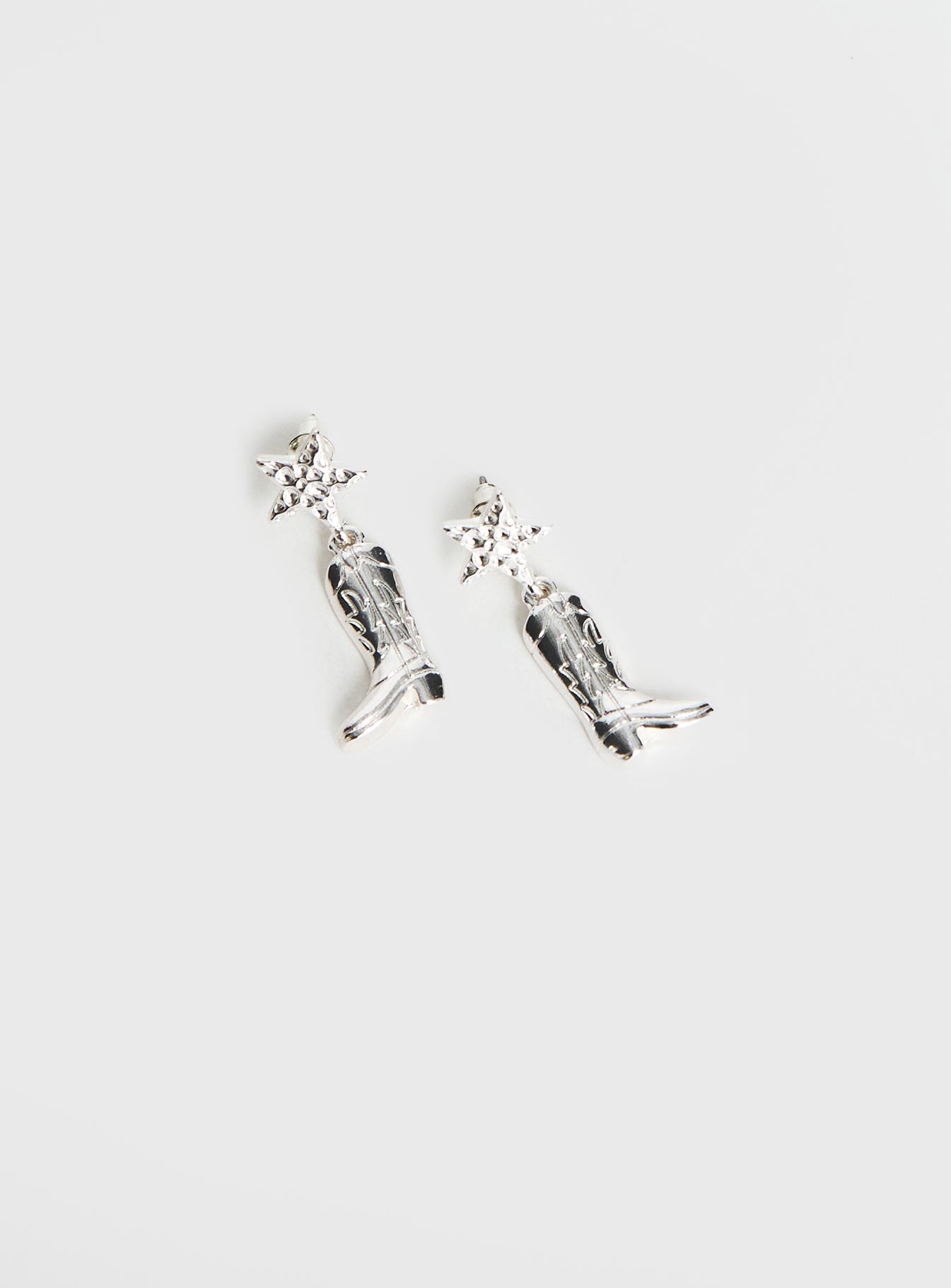 Starstruck Earrings Silver、mySite、solidvoid