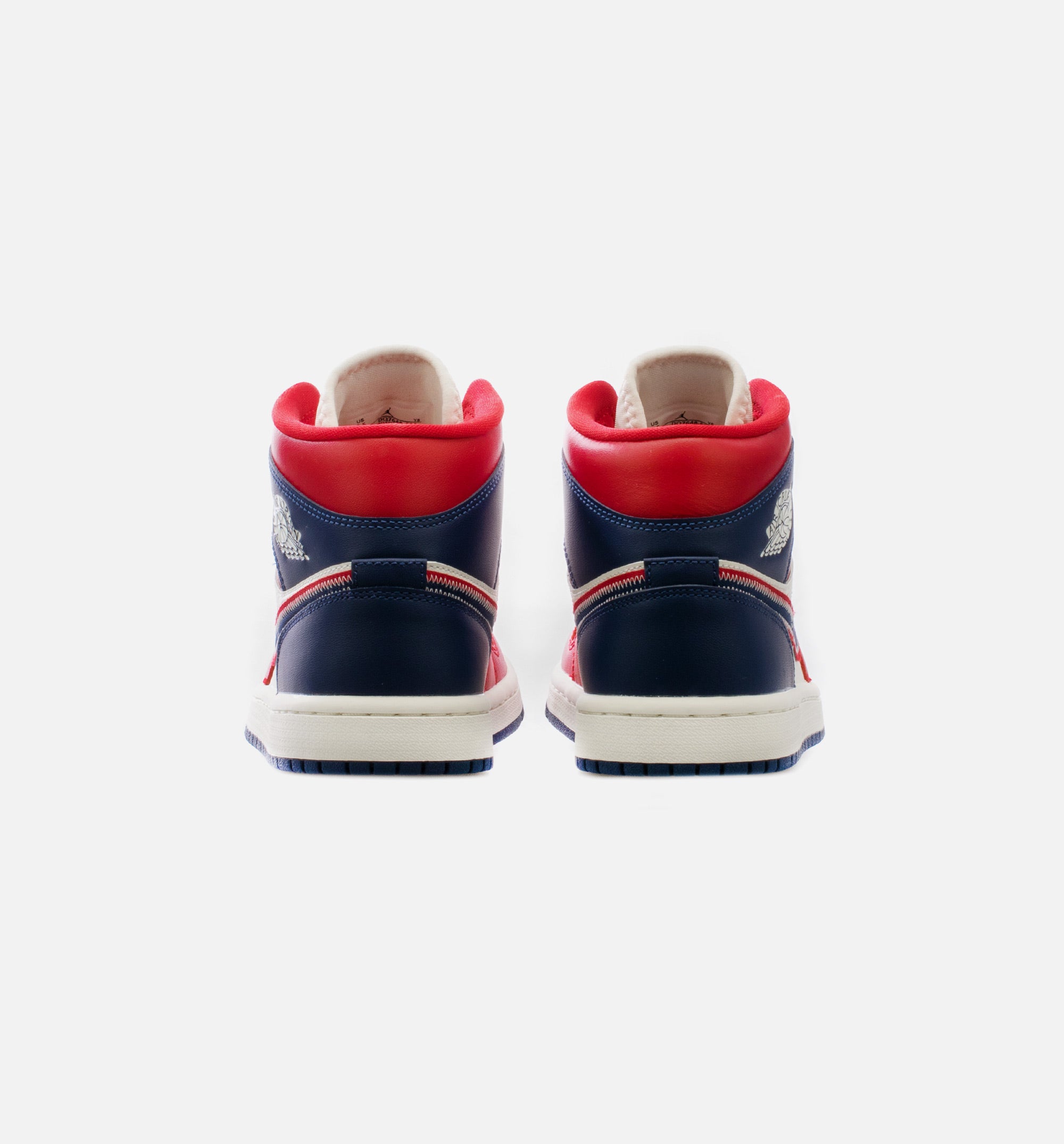 Air Jordan 1 Mid SE USA Womens Lifestyle Shoe - Red/Blue、mySite、dreamappss