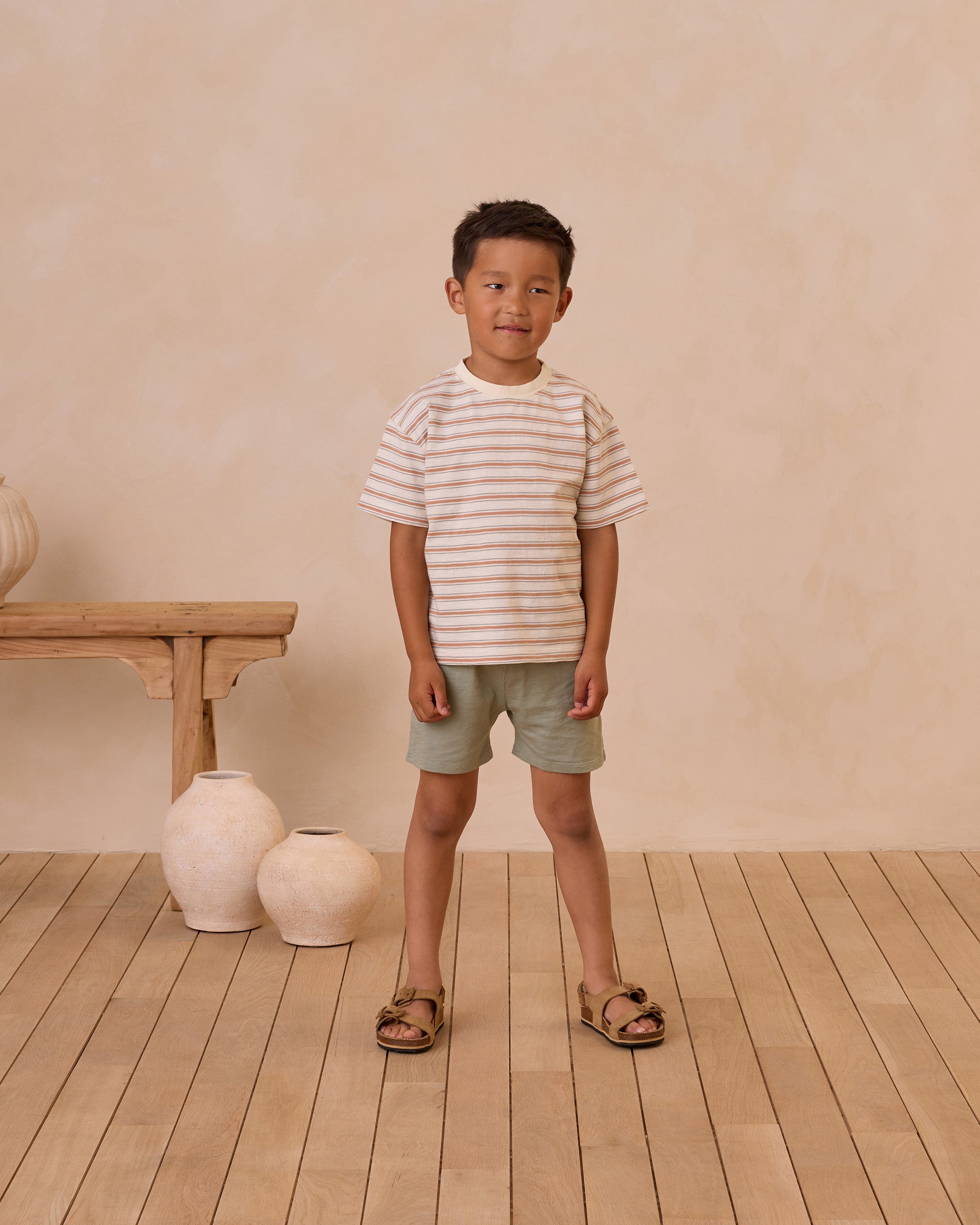  Relaxed Tee || Grapefruit Stripe、mySite、layawaytickets