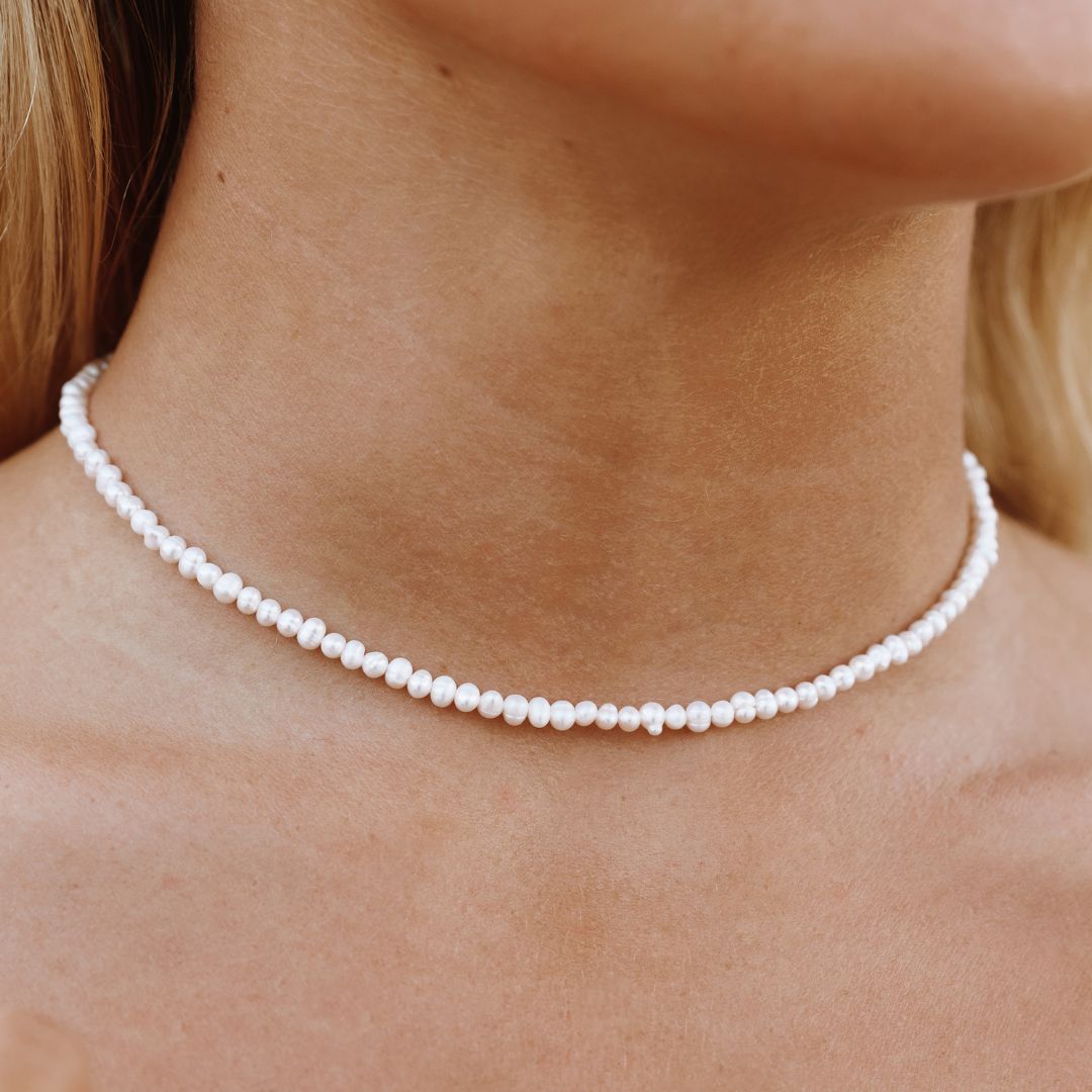 Mini Freshwater Pearl Choker、mySite、hinf8tx79