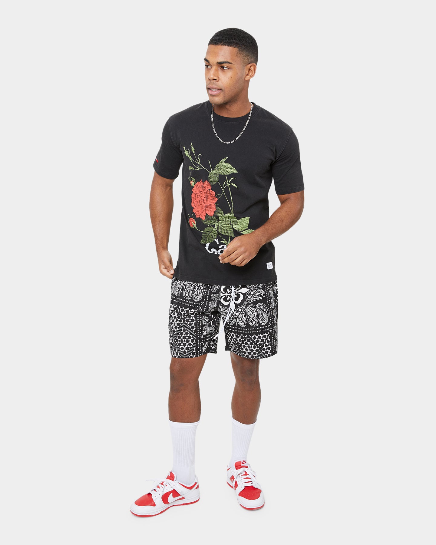 Carre Ament Vintage Classic Short Sleeve T-Shirt Washed Black、mySite、zt4zffjzw