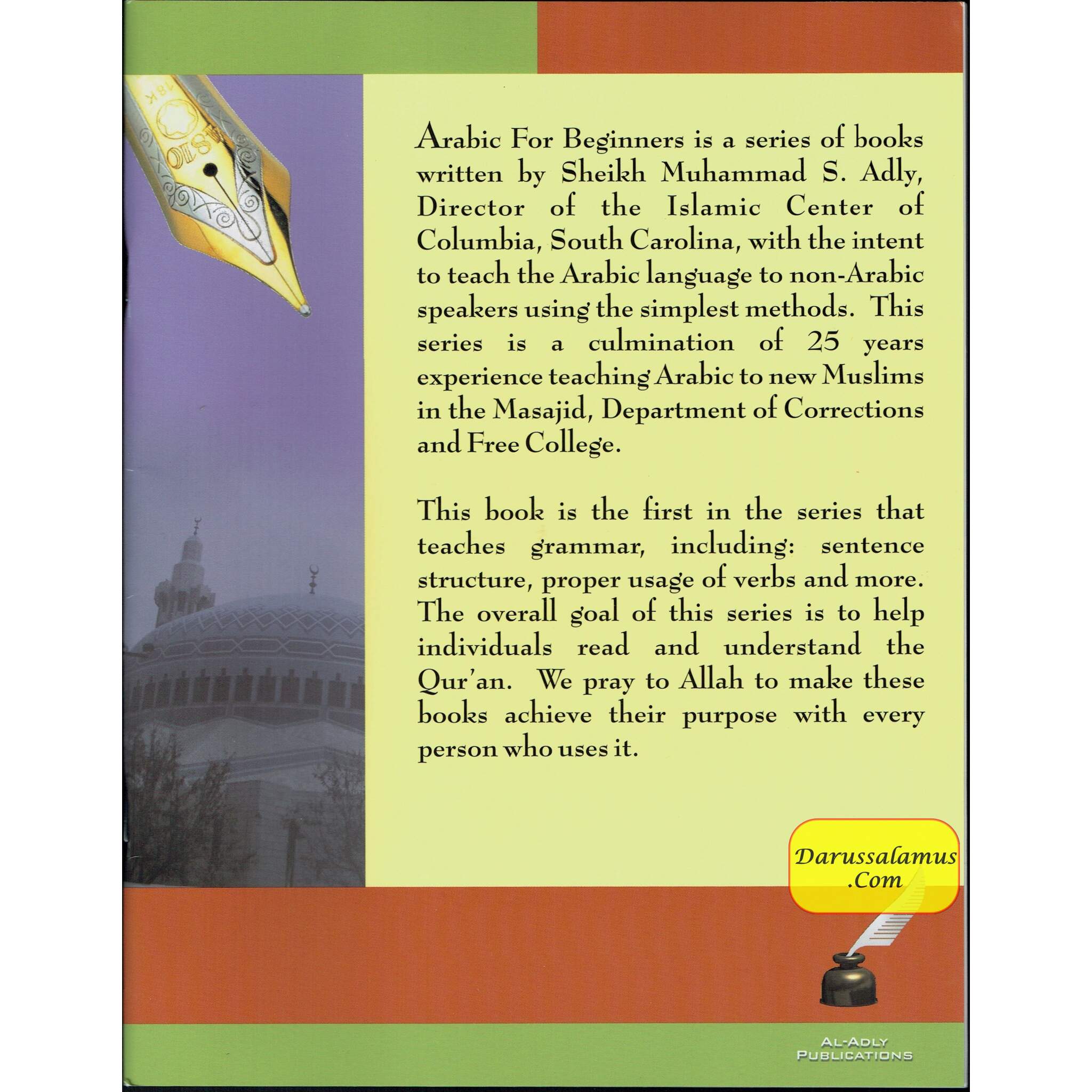 Arabic for Beginners (Book 4) Grammar By Muhammad S. Adly、mySite、topwebapps