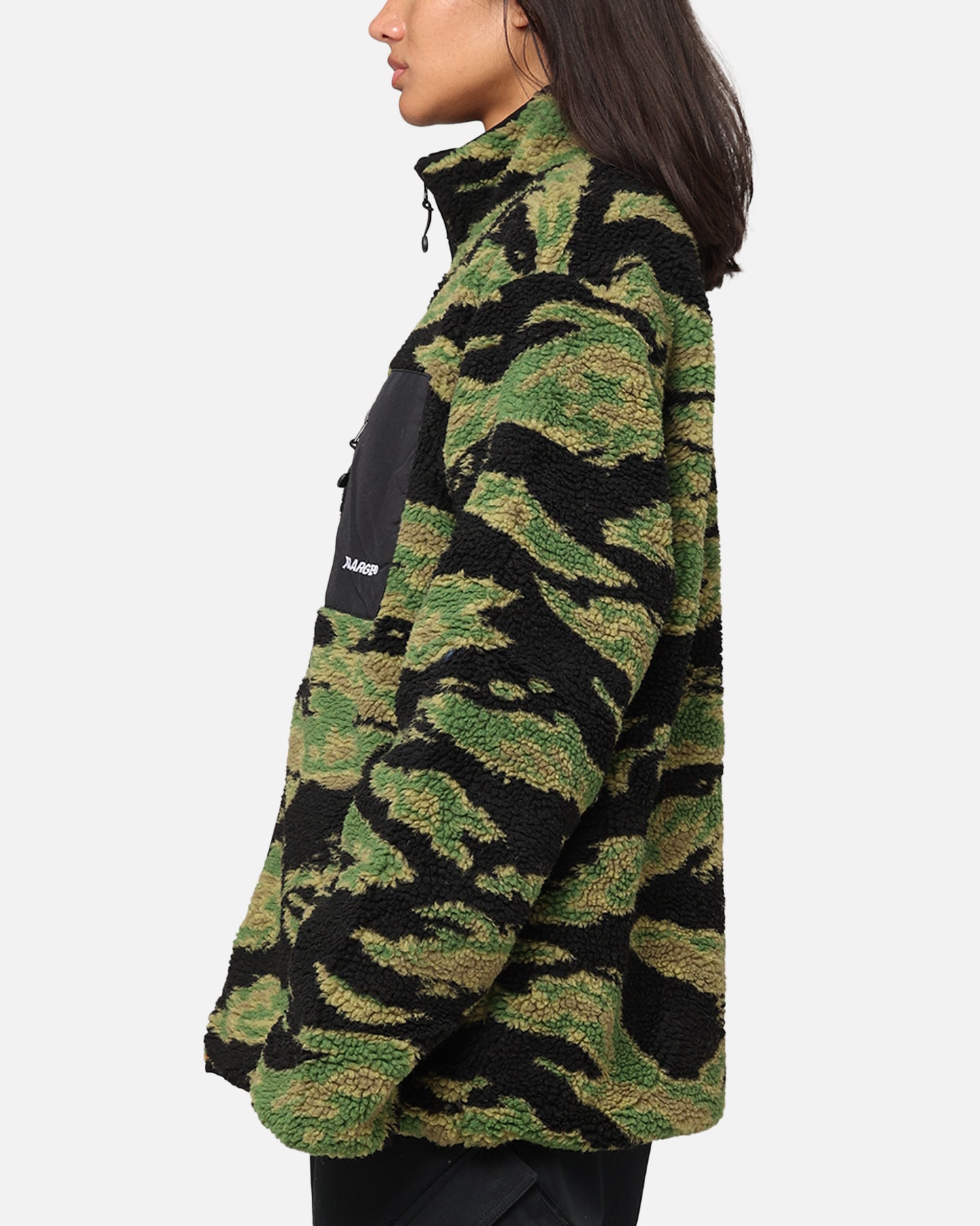 X-Large Reversible Sherpa Jacket Black/Camo、mySite、zt4zffjzw