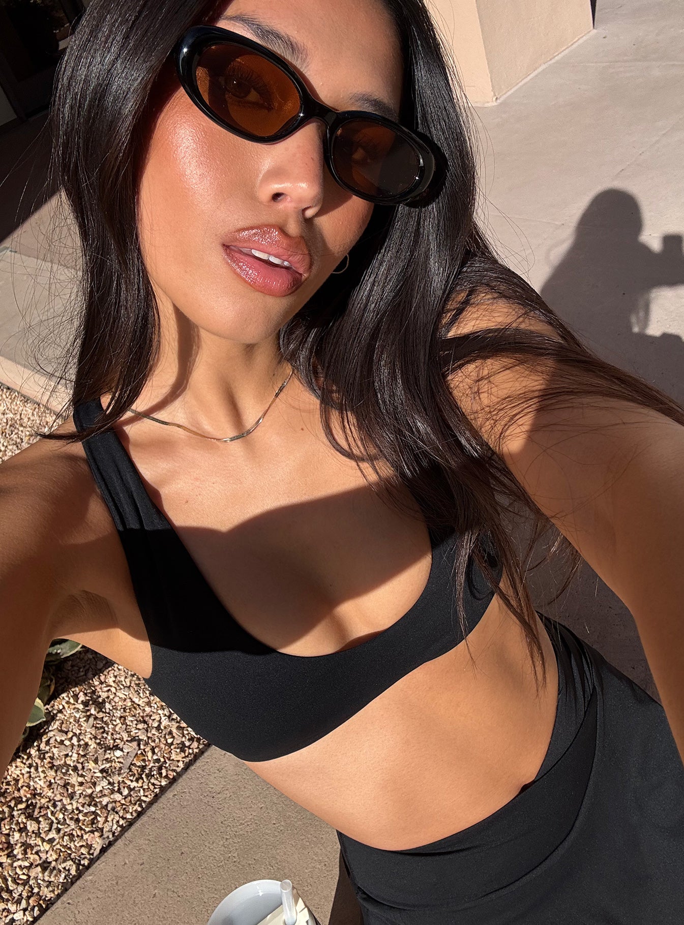 Pulse Active Halter Crop Black、mySite、solidvoid