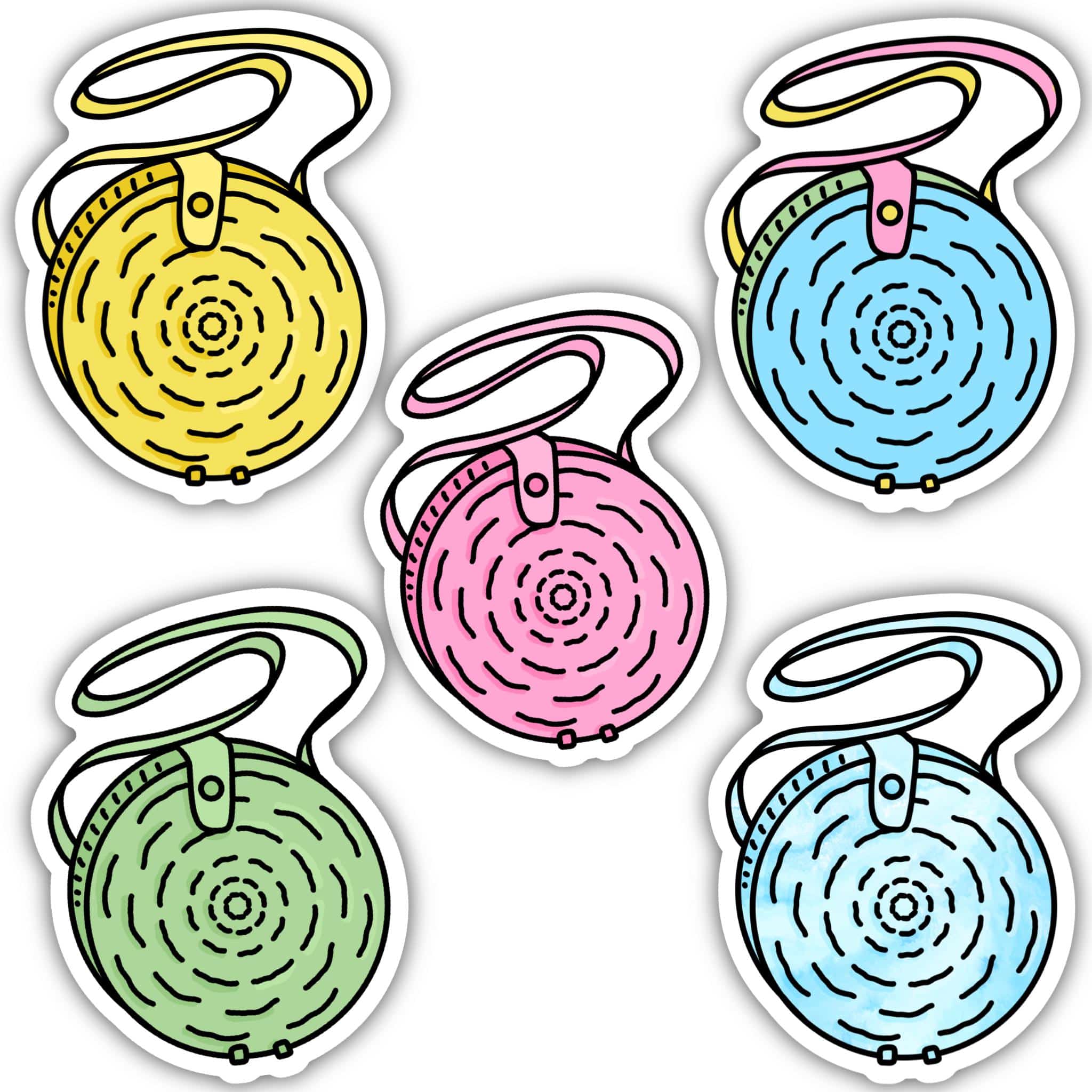  Canteen Aesthetic Sticker 5 Pack、mySite、elrpsem3k