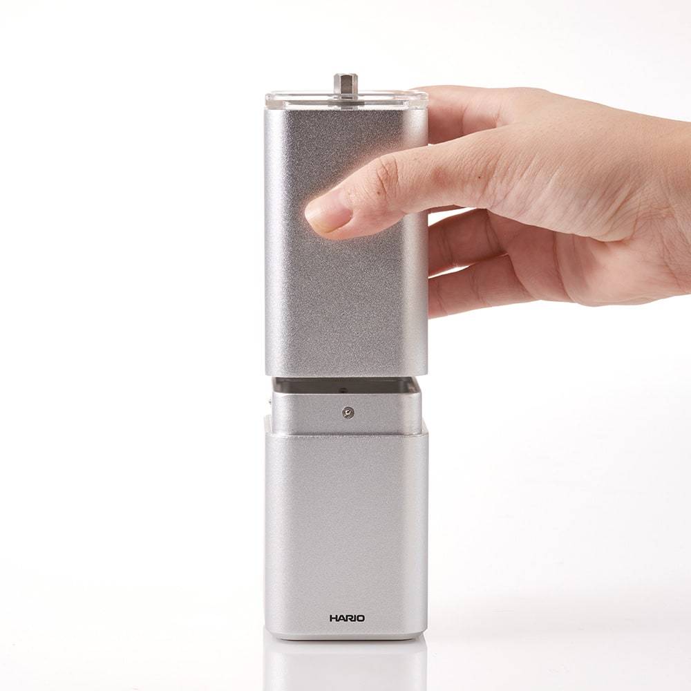 Hario Prism Coffee Grinder - Silver、mySite、gigharbornorthrealestate
