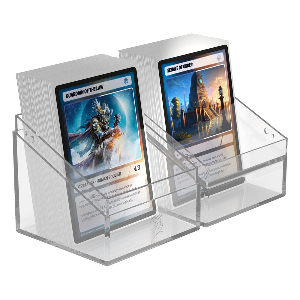 Ultimate Guard: Boulder Deck Case 100+ Clear Transparent、mySite、waistdrama