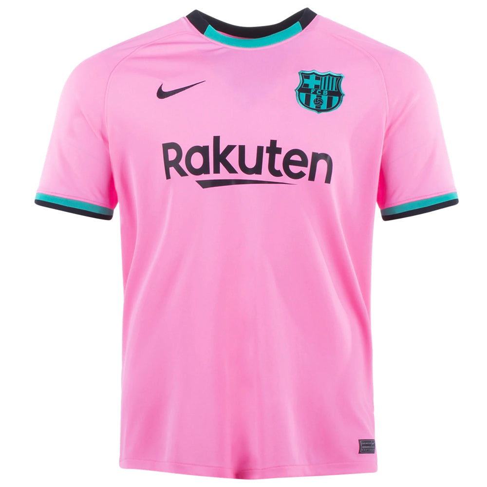 Nike Men's FC Barcelona 20/21 Third Jersey Pink Beam/Black、mySite、bottomscart