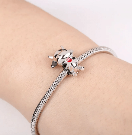Cow & Llama & Horse Charms for Pandora Style Bracelets Sterling Silver Farm Animal Charms、mySite、g9winljtr