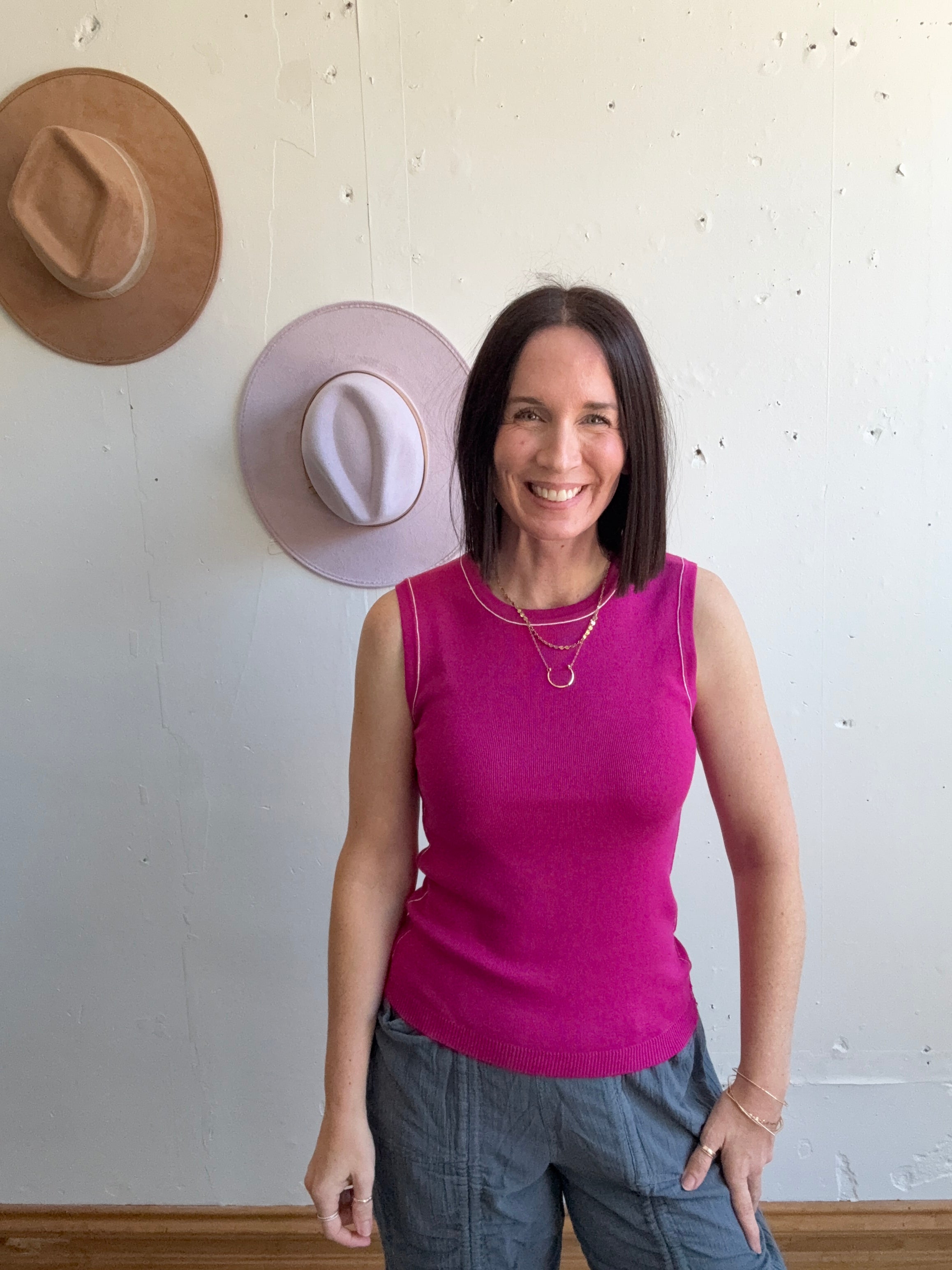 Violet's Sweater Tank、mySite、garagedoors4me