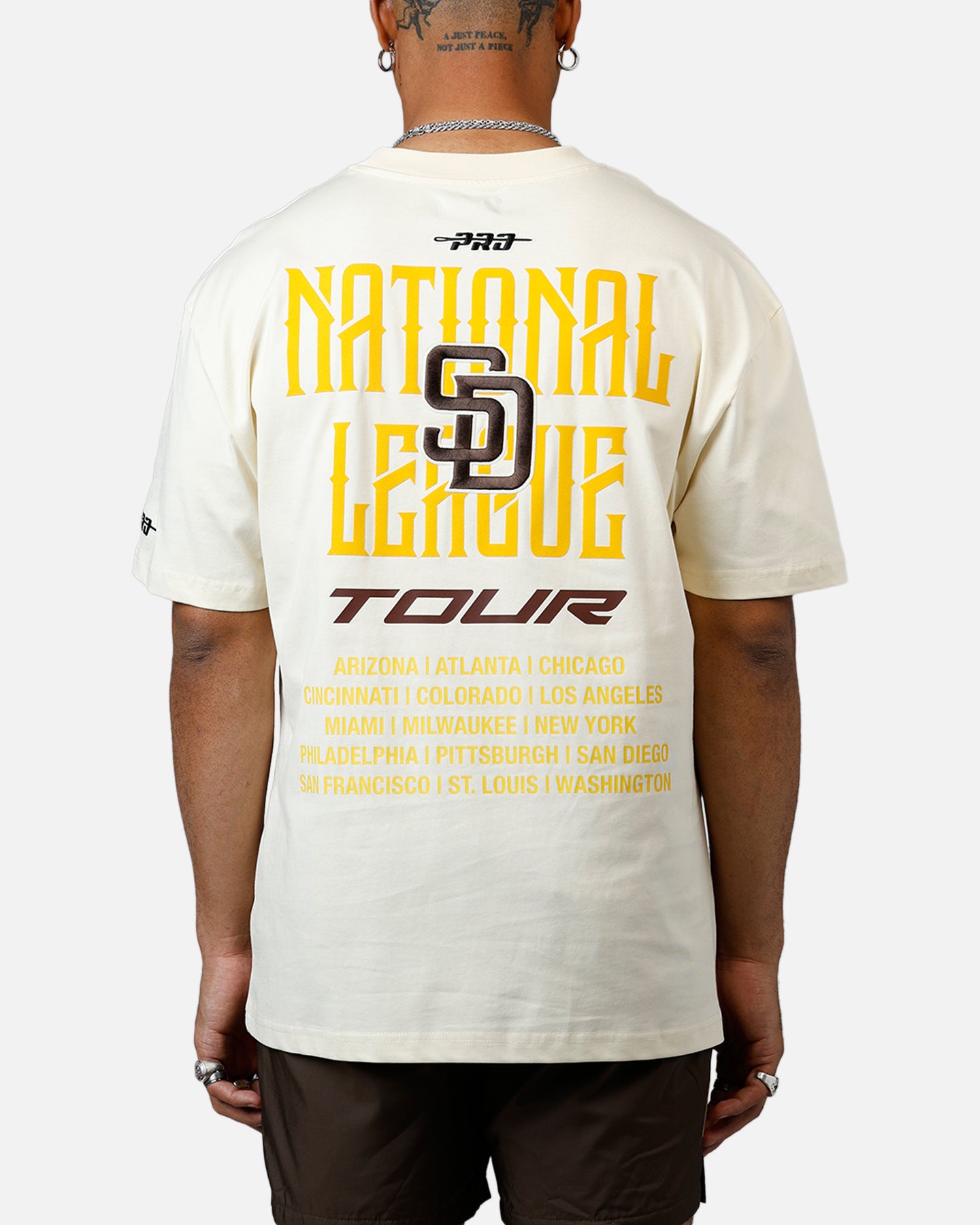 Pro Standard San Diego Padres City Tour 2.0 T-Shirt Eggshell、mySite、zt4zffjzw