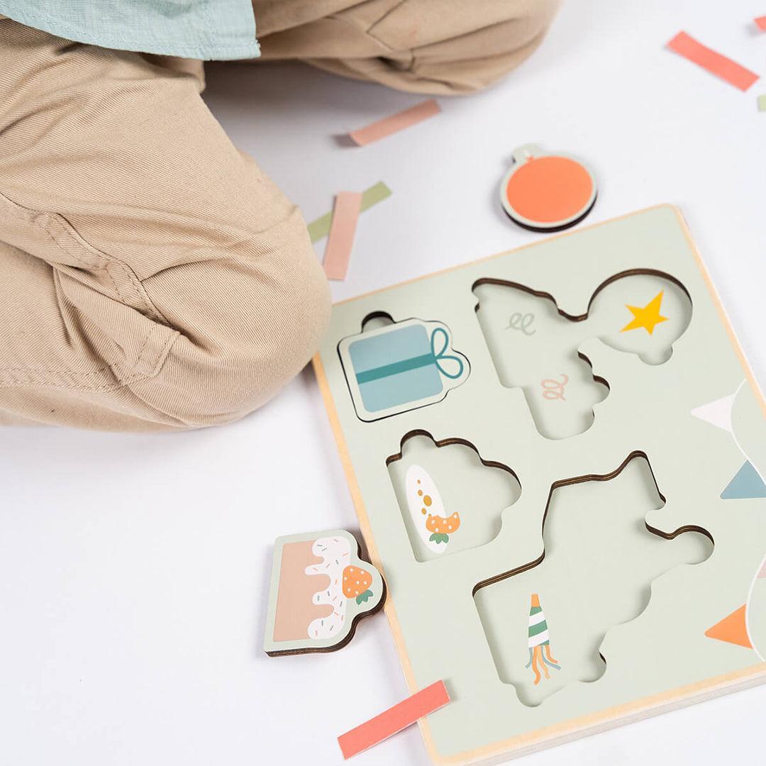  Done By Deer First Layer Puzzle - Celebration Colour Mix、mySite、merchandisen