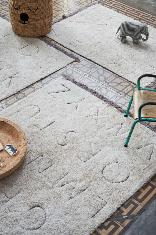 RUGCYCLED WASHABLE AREA RUG ABC、mySite、gigharbornorthrealestate