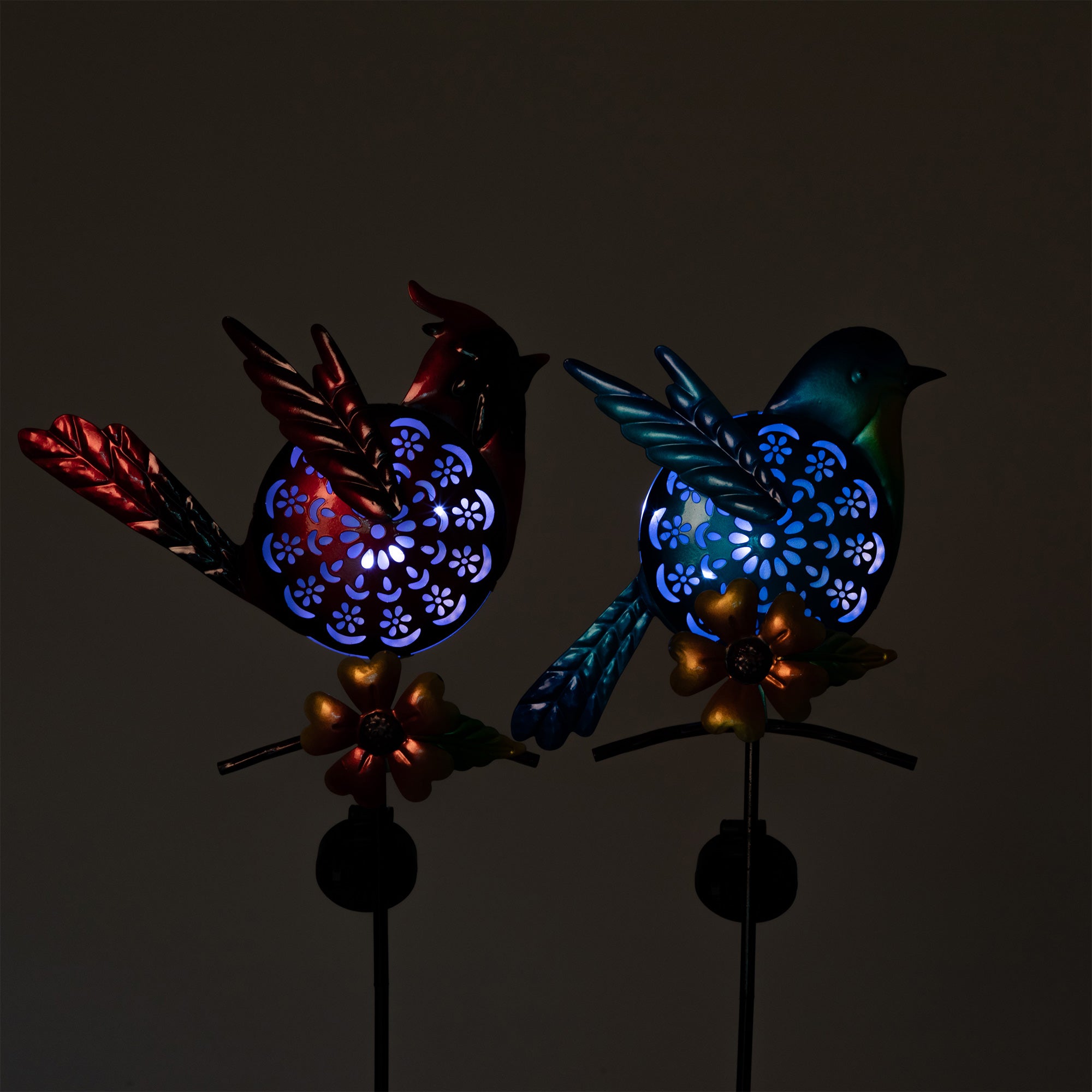 Tweeting Bird Solar Garden Stake、mySite、camillekostekn