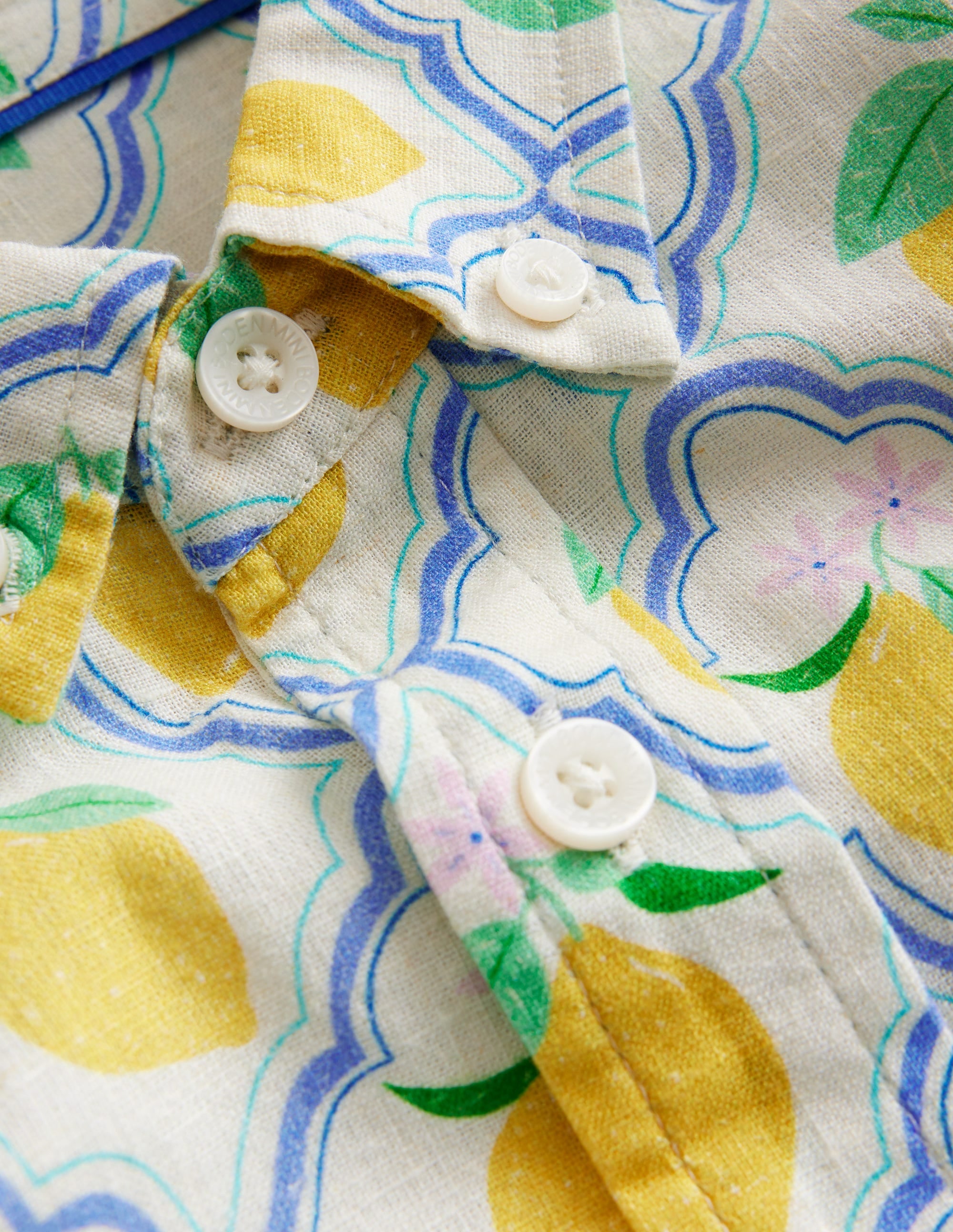  Cotton Linen Shirt-Yellow Lemon Gove、mySite、ashleygrahame