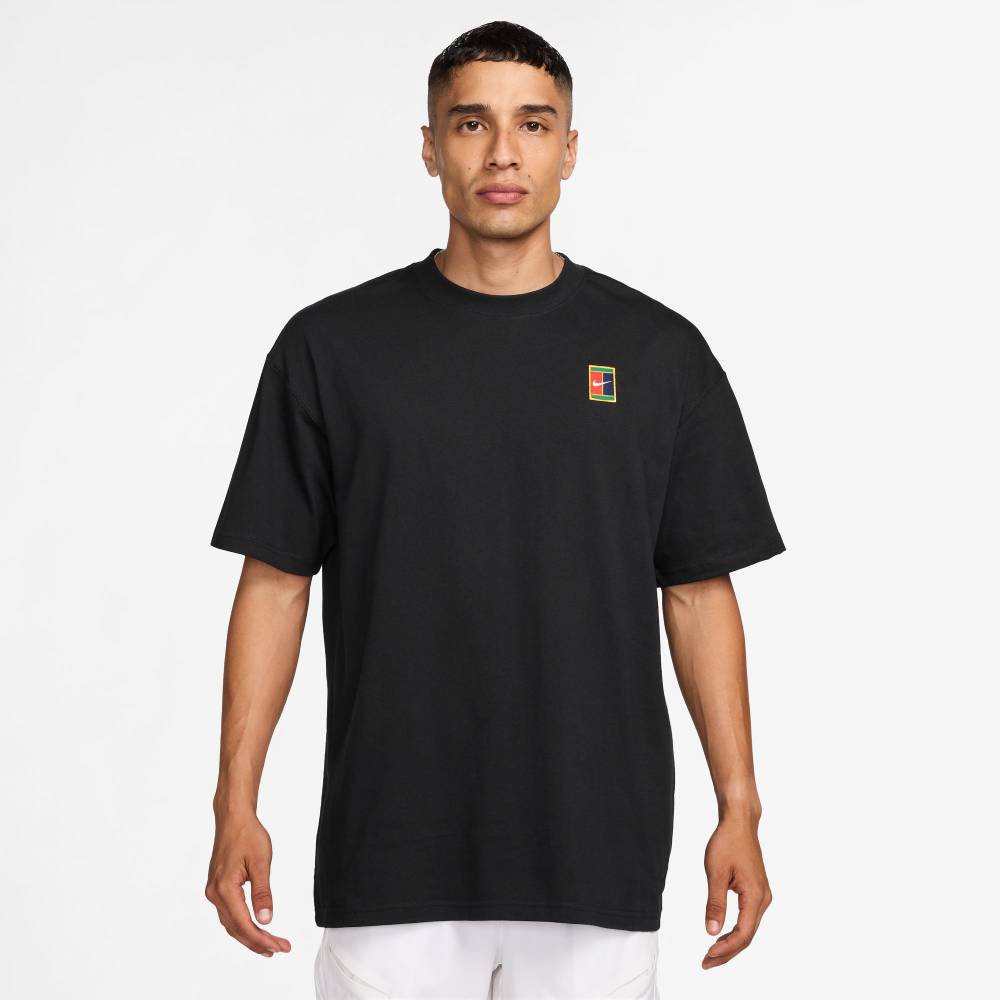 Nike Men's Court Max90 OC Tee Top (Black)