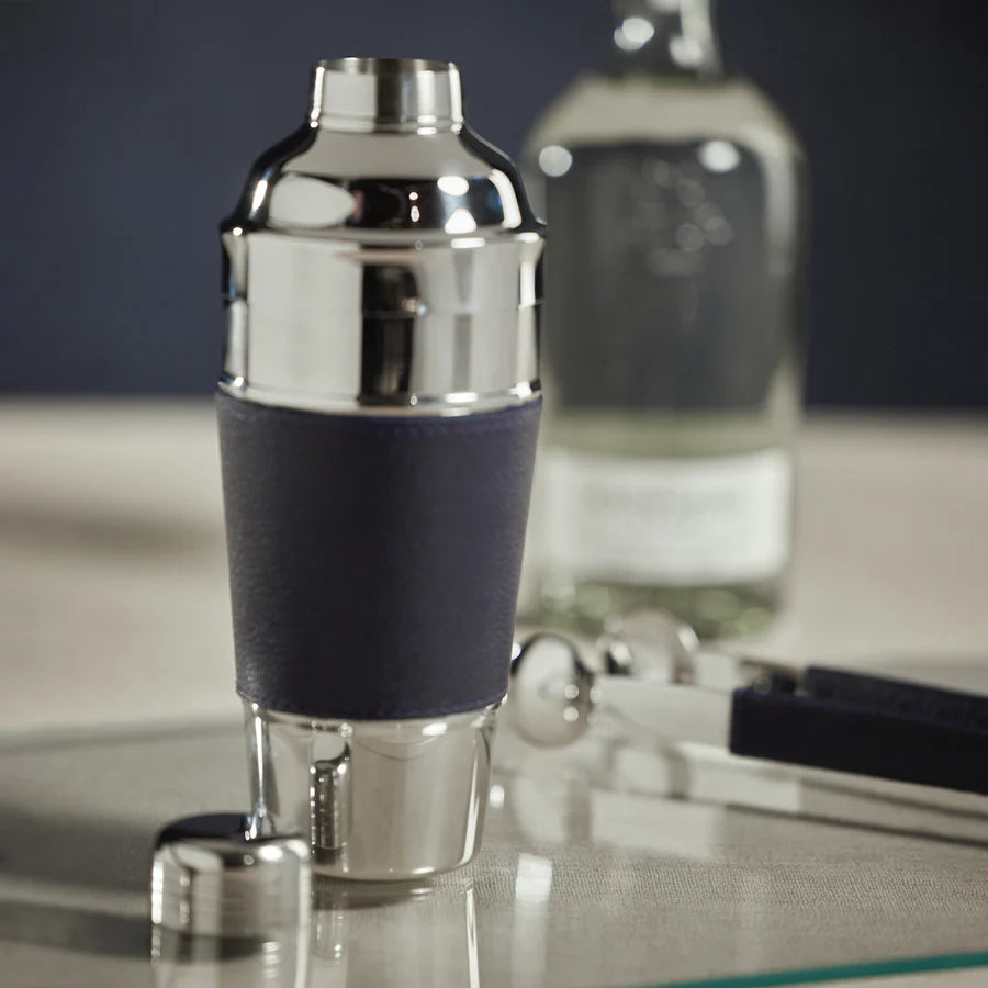  Laguna Nickel & Leather Cocktail Shaker、mySite、elrpsem3k