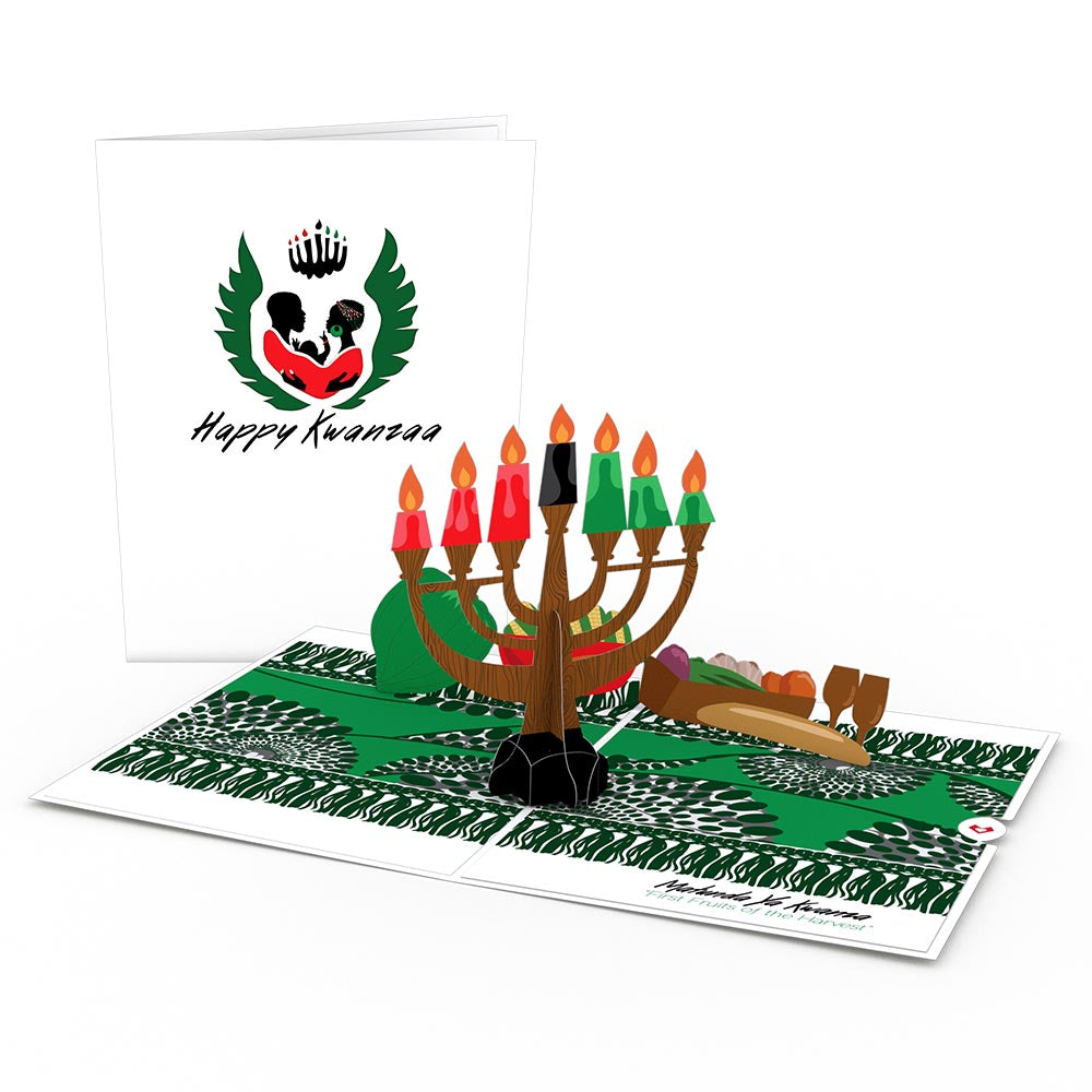 Happy Kwanzaa Pop-Up Card、mySite、solidvoid