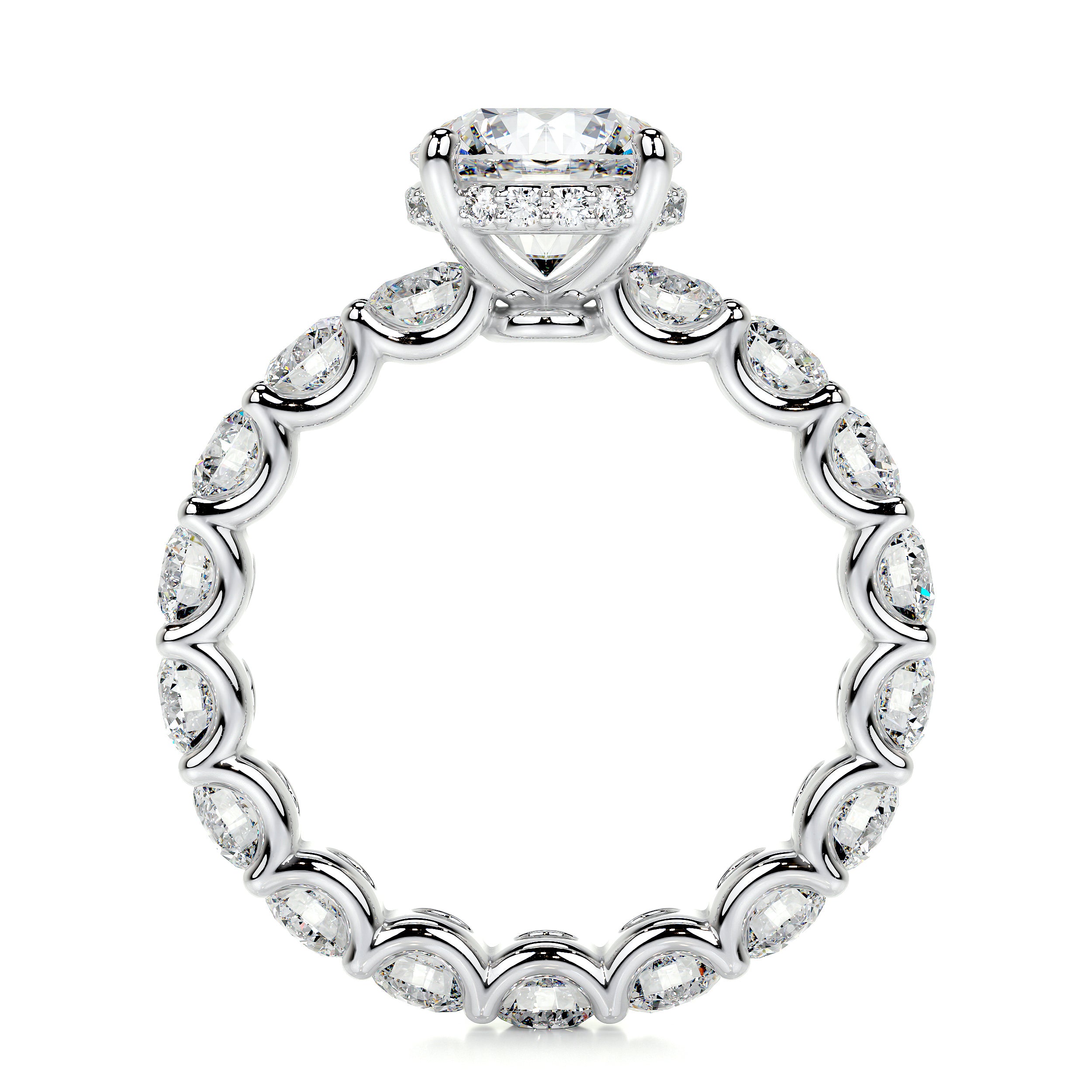 Lola Lab Grown Diamond Ring -18K White Gold、mySite、hinf8tx79