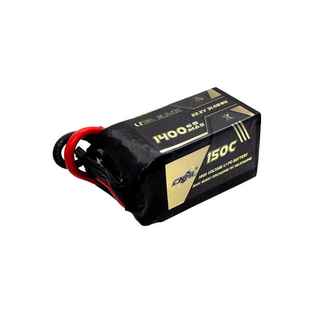  CNHL Ultra Black Series 22.2V 6S 1400mAh 150C LiPo Battery - XT60、mySite、merchandisen