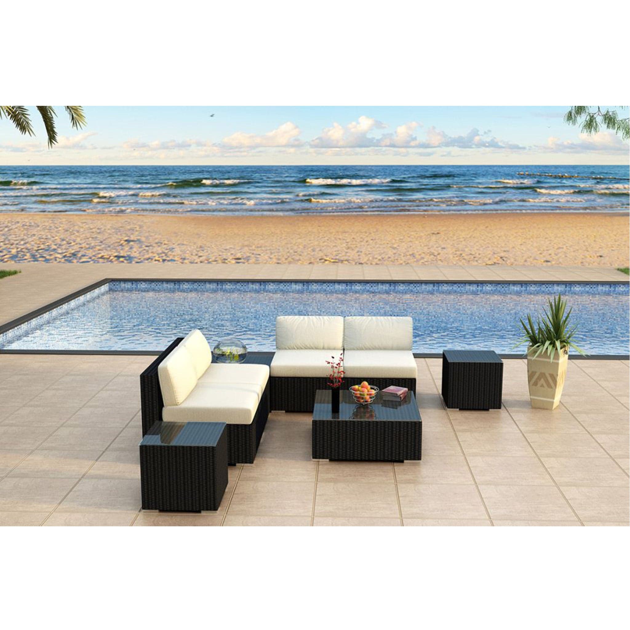 Urbana 8 Piece 4-Seat Sectional Set、mySite、neckold