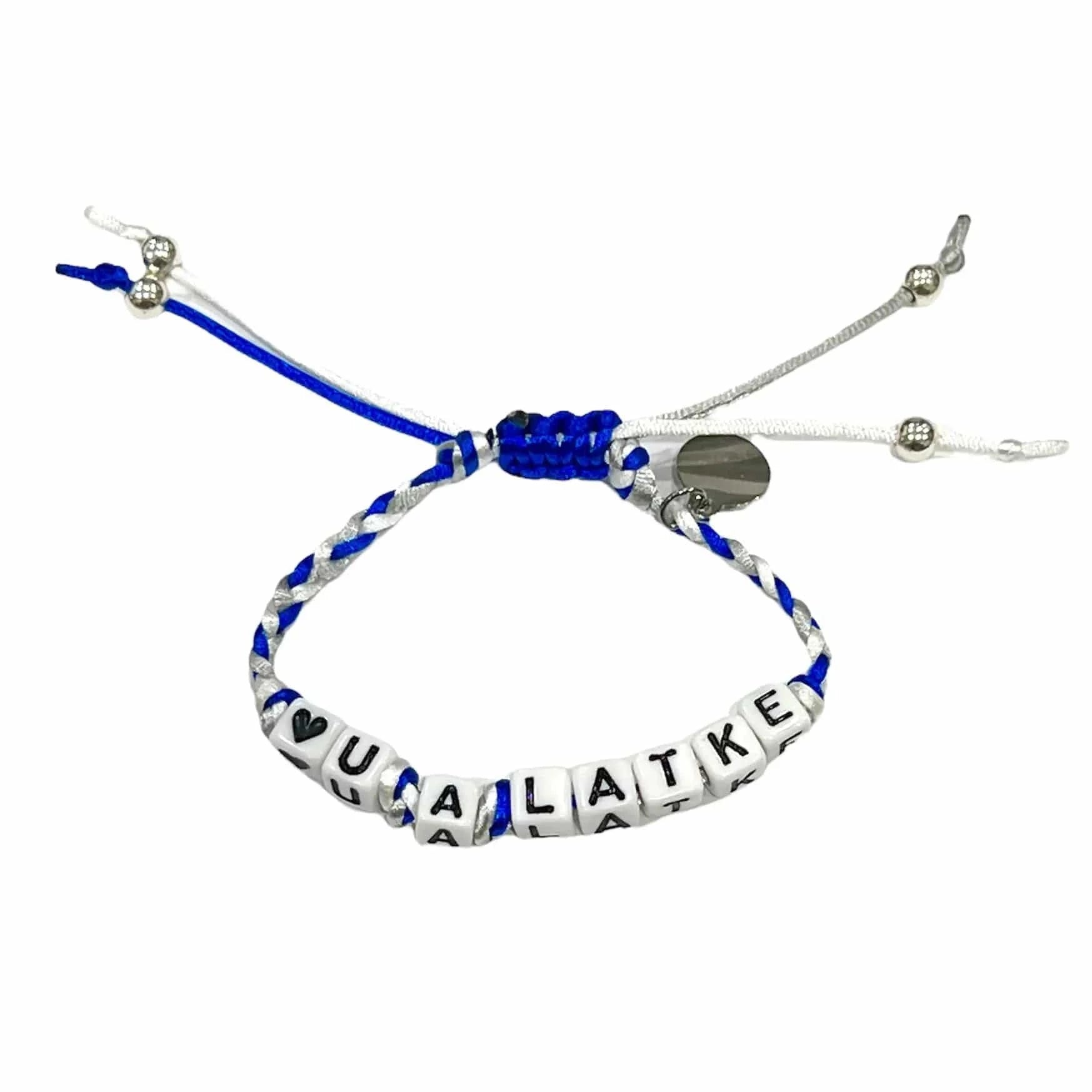 Love U a Latke Braid Hanukkah Bracelet、mySite、topwebapps