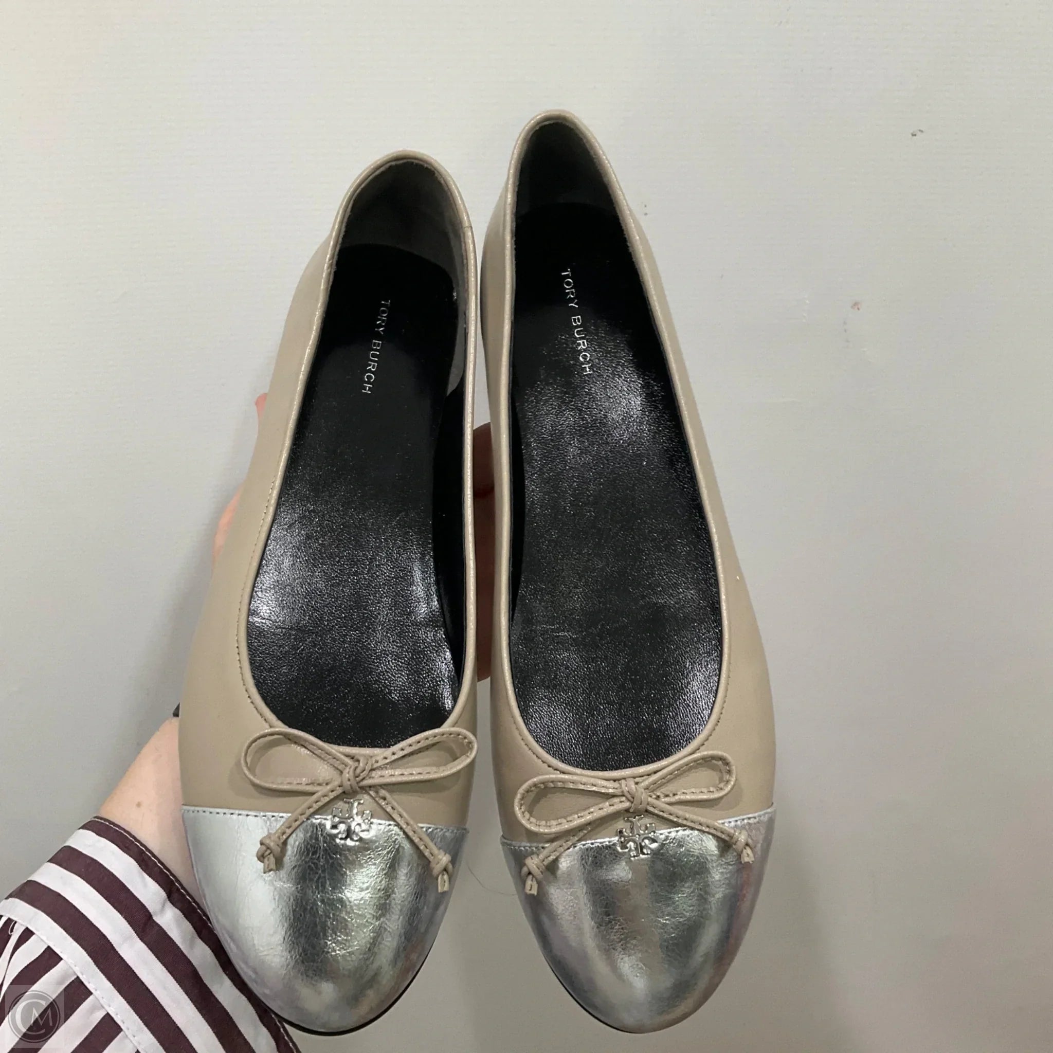 Shoes Designer By Tory Burch In Grey & Silver, Size: 9、mySite、garagedoors4me