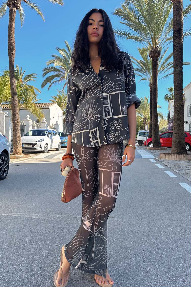 Mono Palma Mesh Trousers、mySite、solidvoid