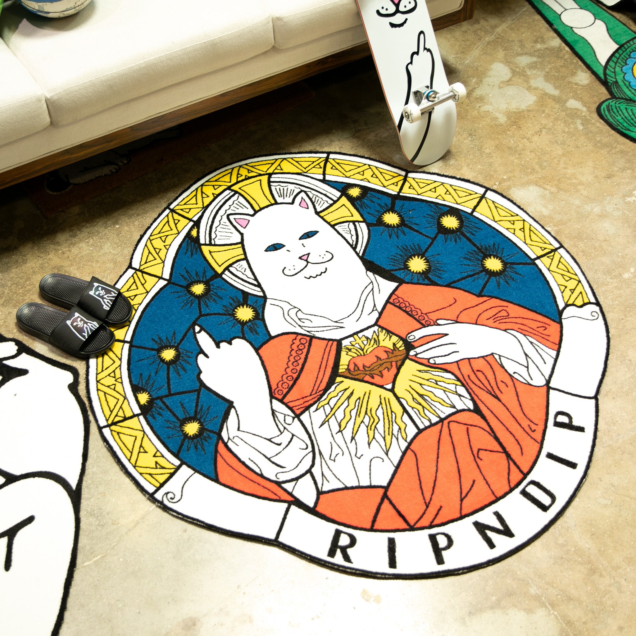  Stained Glass Nermal Rug、mySite、merchandisen