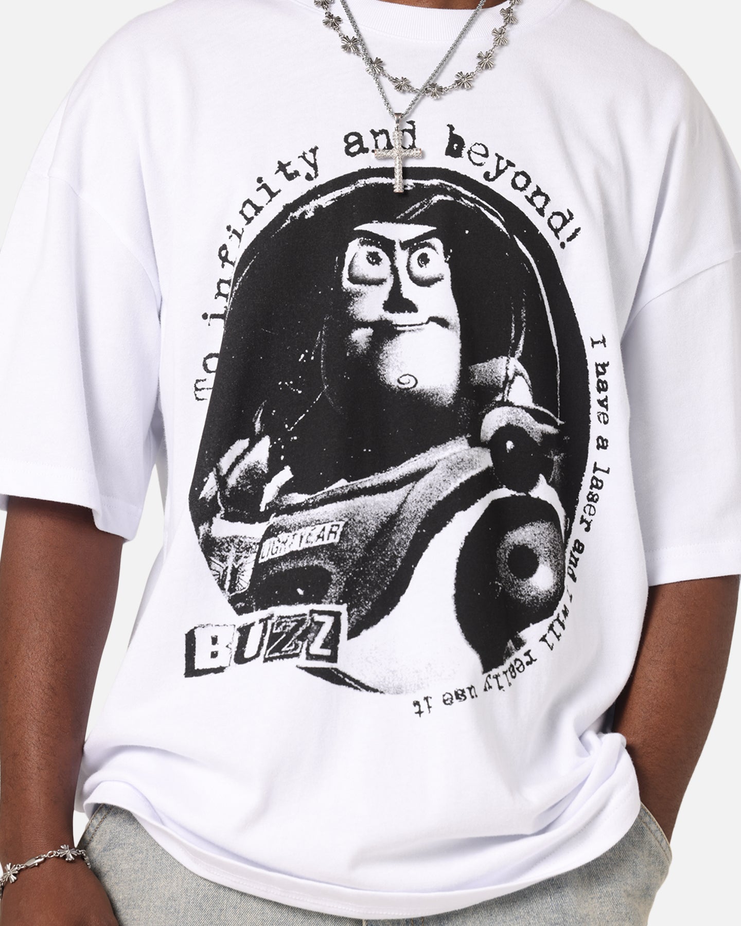 73 Studio Disney Pixar Toy Story Buzz Lightyear Vintage T-Shirt White、mySite、zt4zffjzw