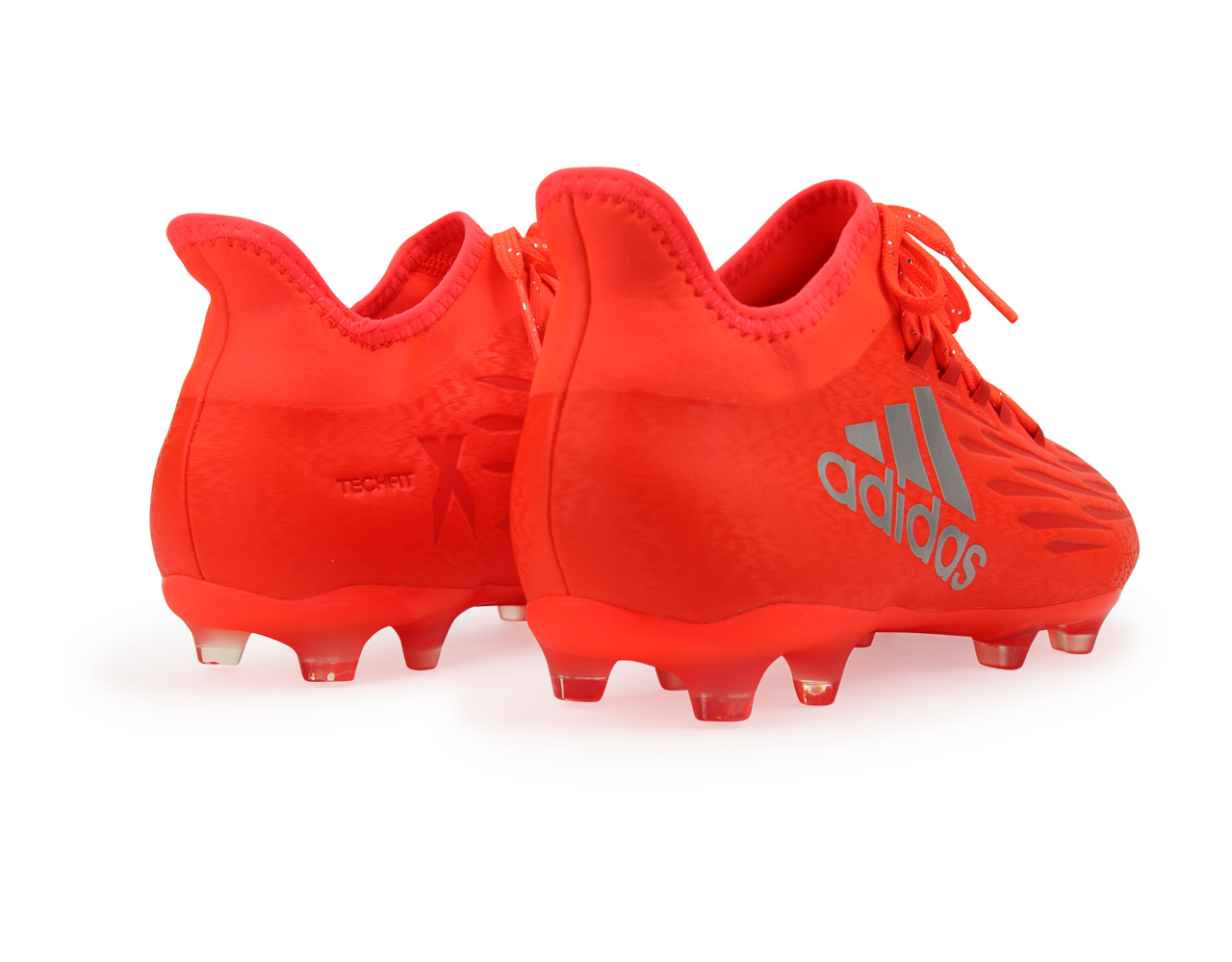 adidas Men's X 16.2 FG/AG Solar Red/Metalic Silver、mySite、bottomscart