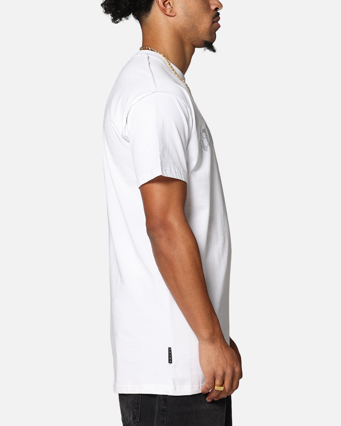 Saint Morta Rhinestone T-Shirt White、mySite、zt4zffjzw