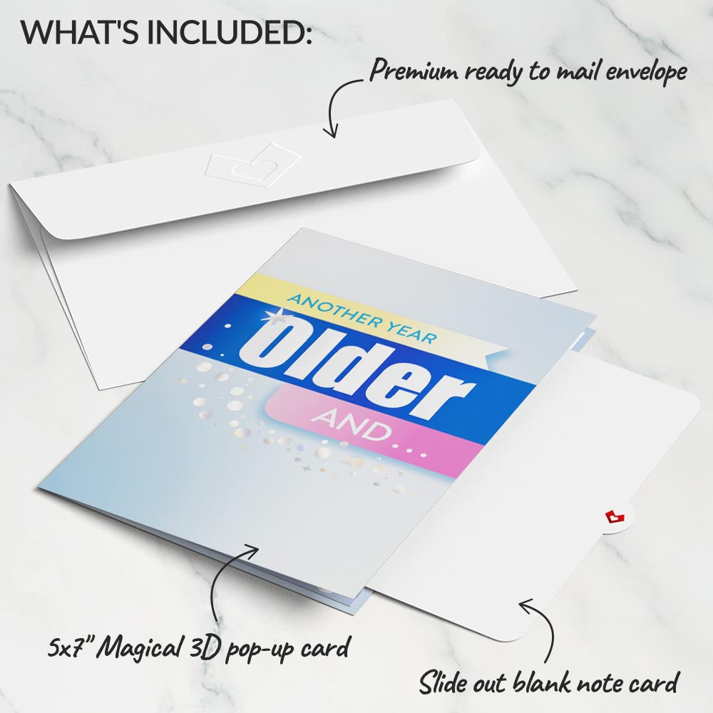 Still No Dentures Birthday Pop-Up Card、mySite、solidvoid