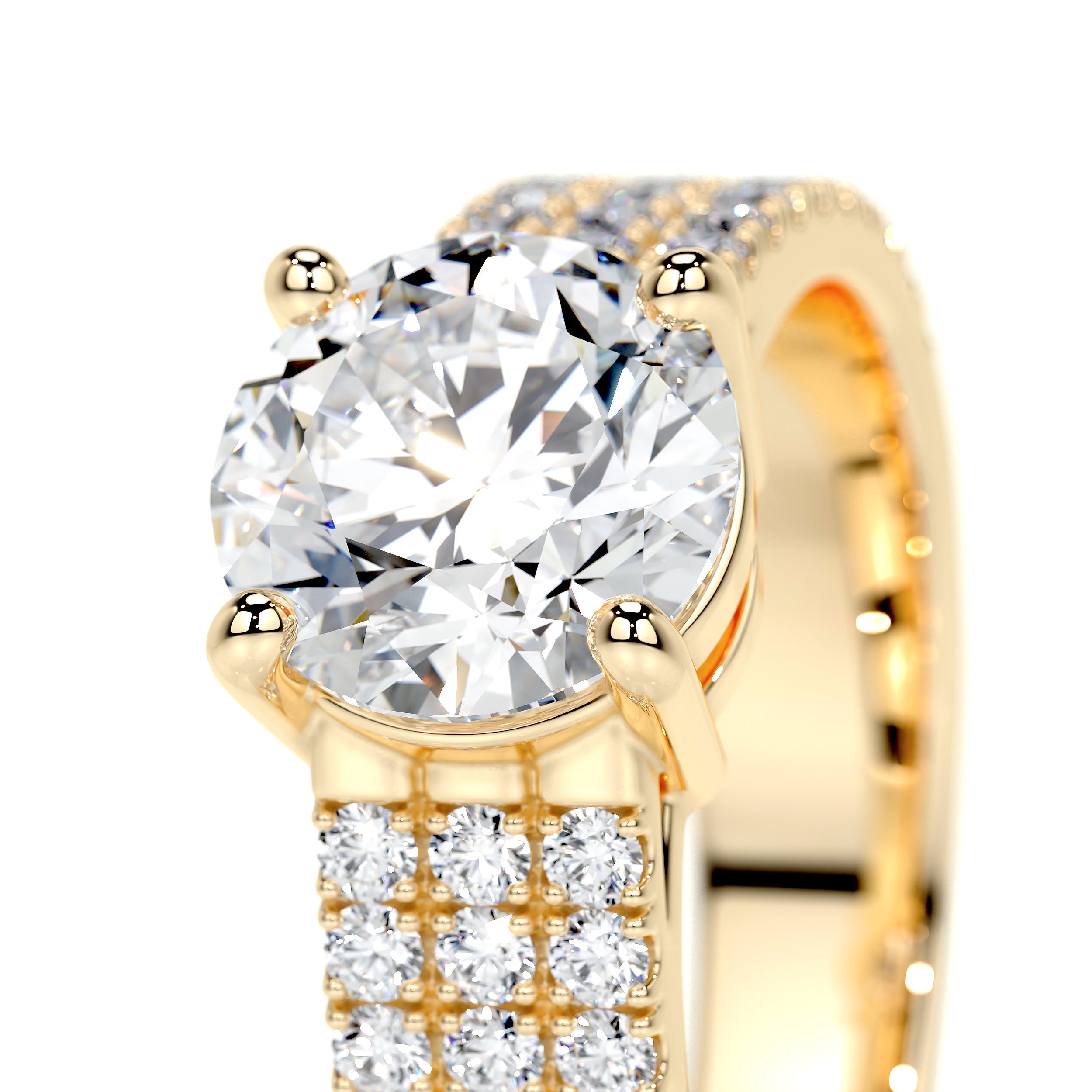 Jillian Lab Grown Diamond Ring -18K Yellow Gold、mySite、hinf8tx79