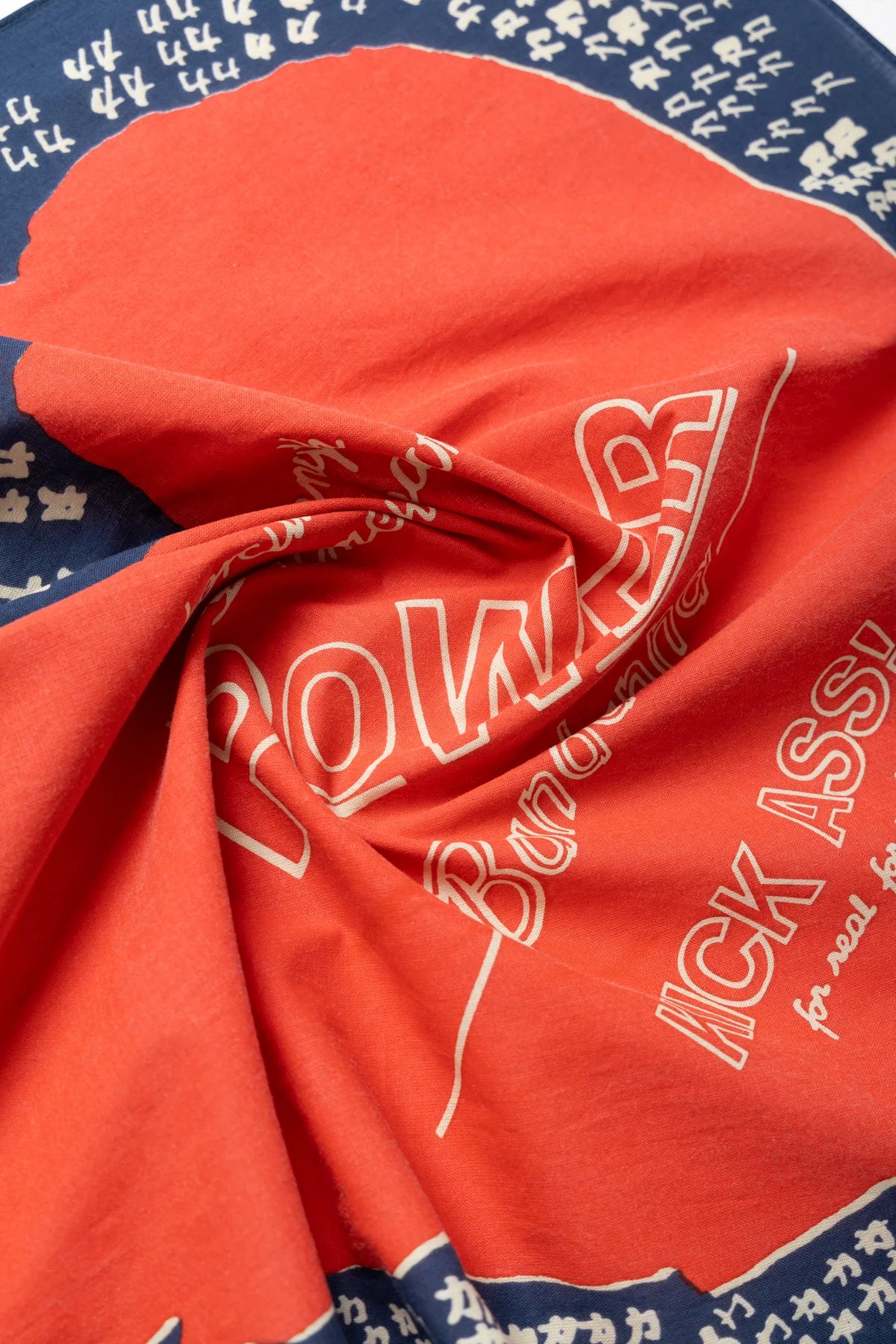 FASTCOLOR SELVEDGE BANDANA (LOVE POWER)、mySite、zt4zffjzw